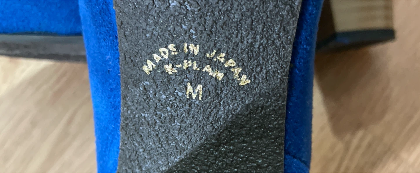 Esperanza Blue Suede Ankle Boots Made in Japan - photo 2