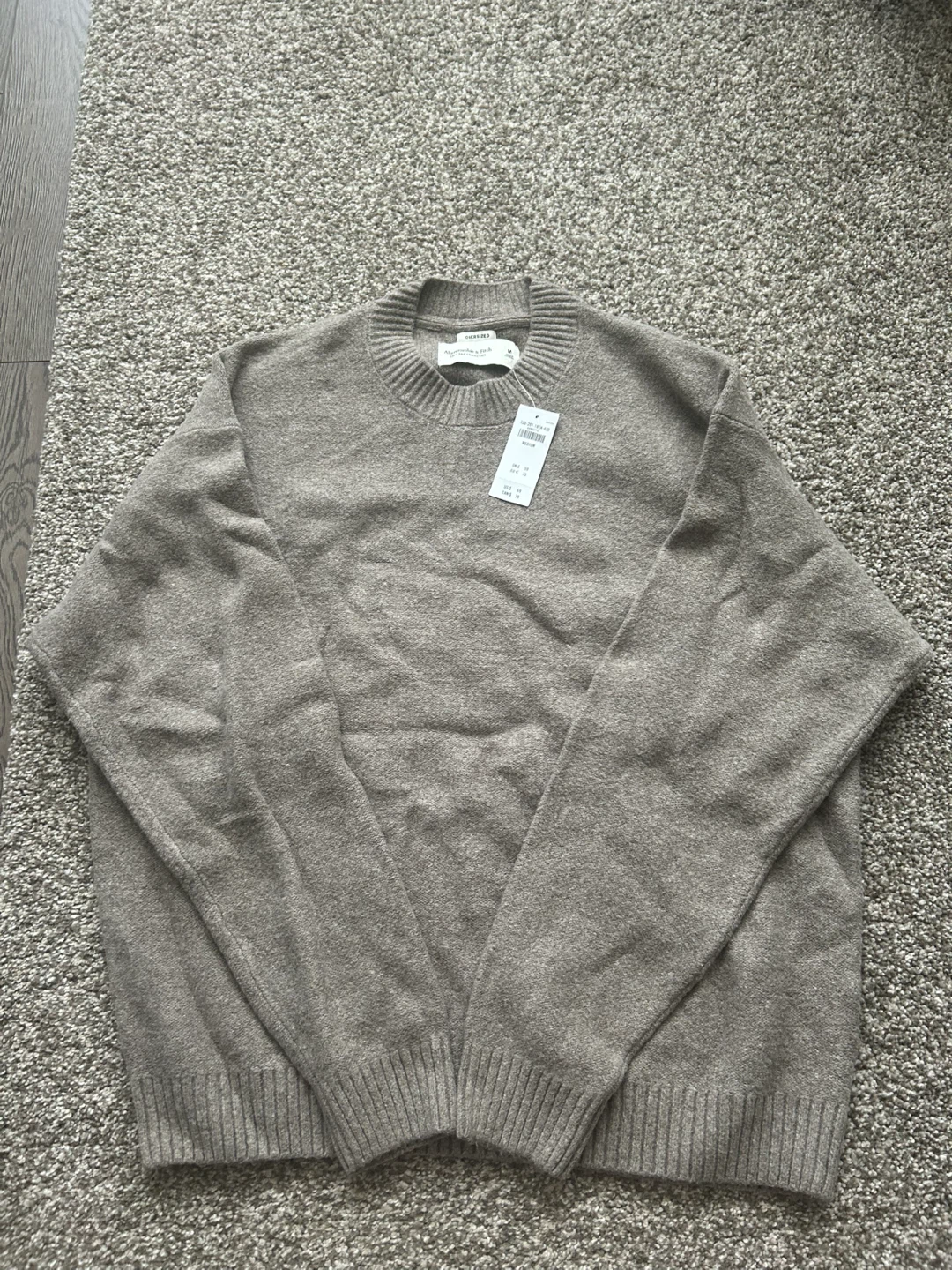 Abercrombie & Fitch Oversized Sweater - Light Brown - photo 2