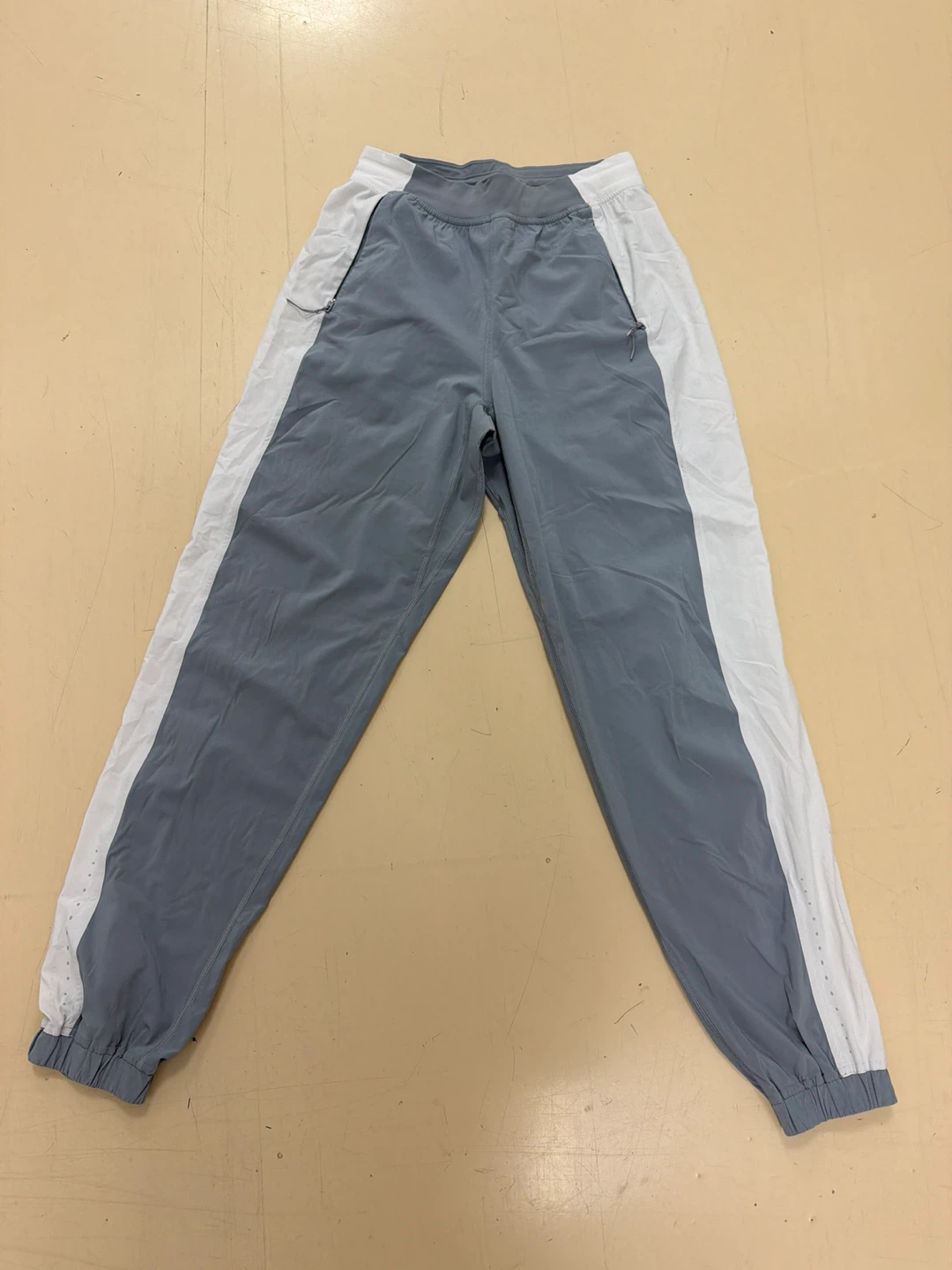 Lululemon Grey & White Track Pants