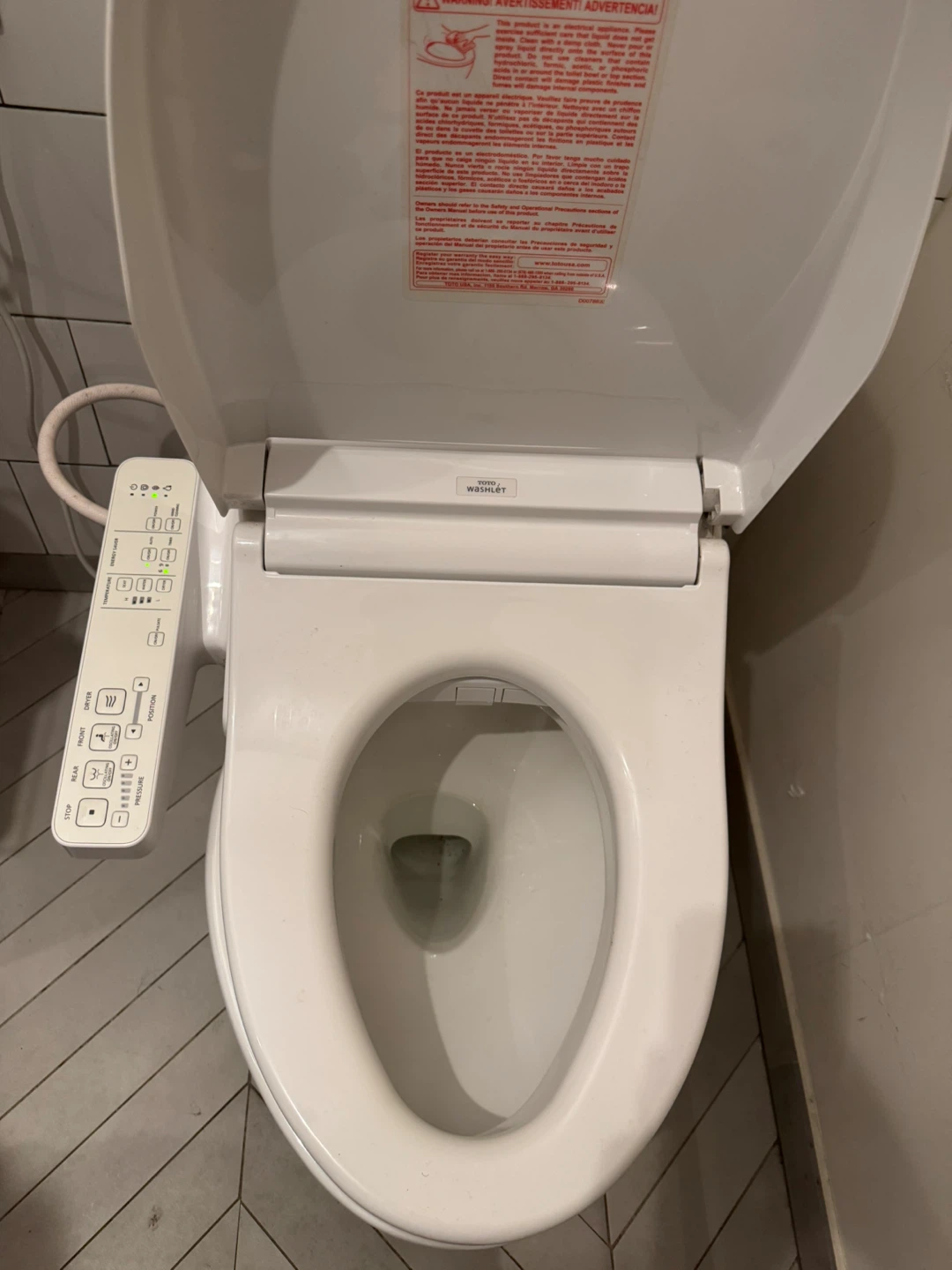 TOTO Washlet S2 Electronic Bidet Toilet Seat - photo 2