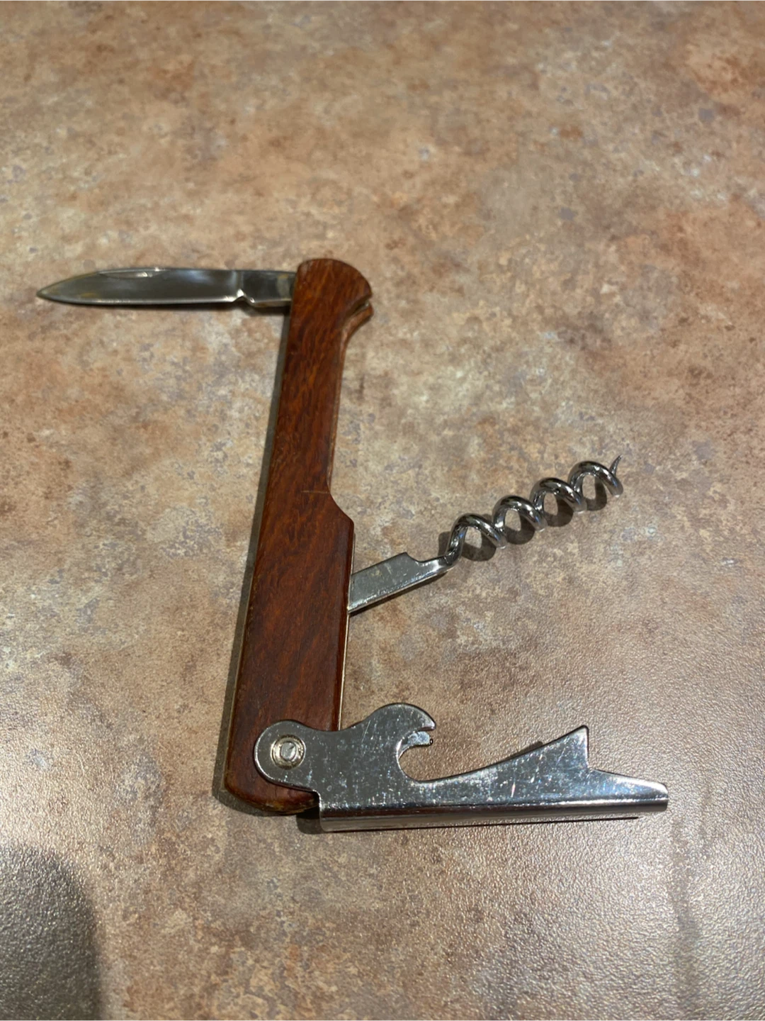 Wooden Handle Waiter's Corkscrew