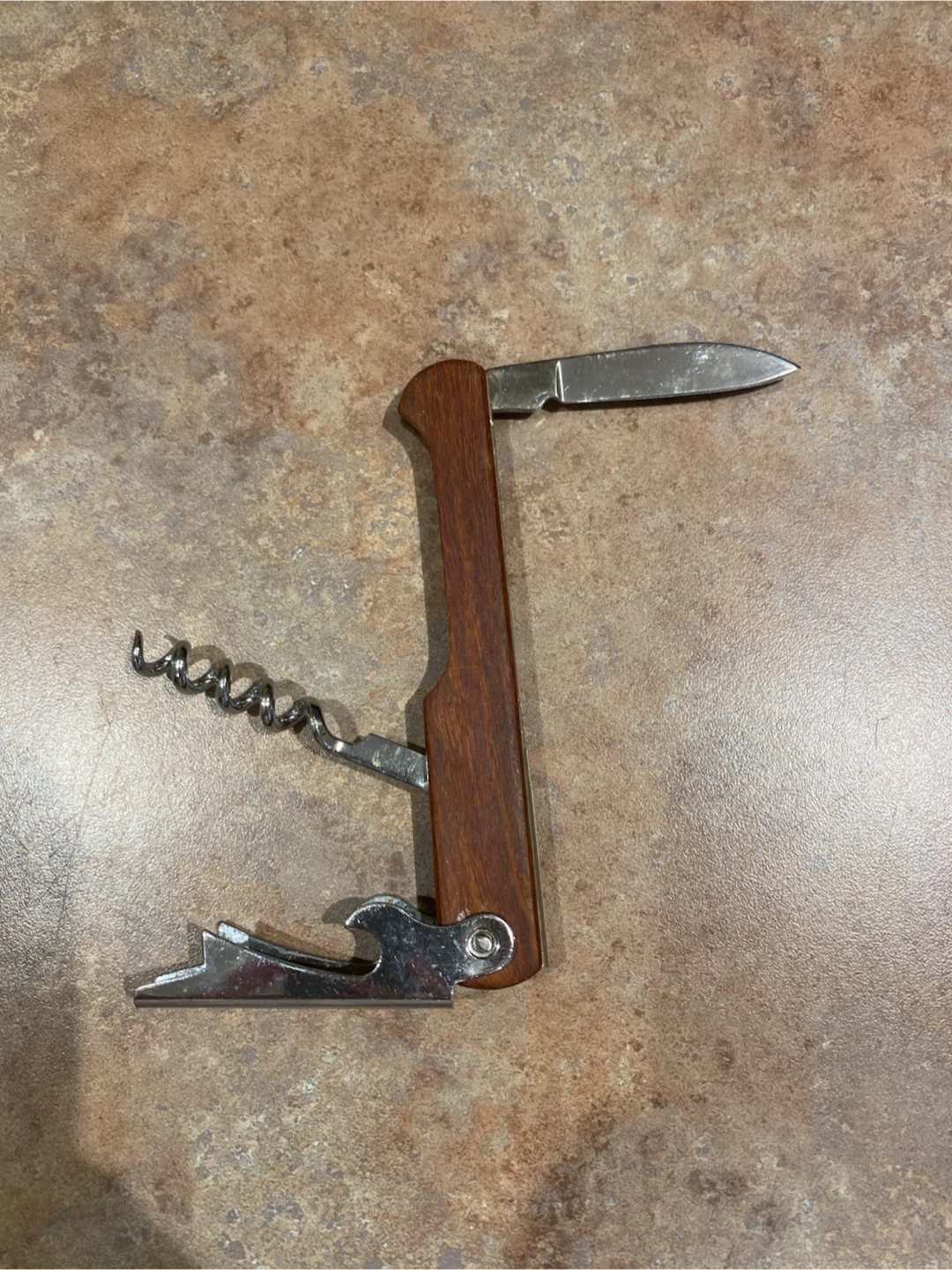 Wooden Handle Waiter's Corkscrew - photo 3