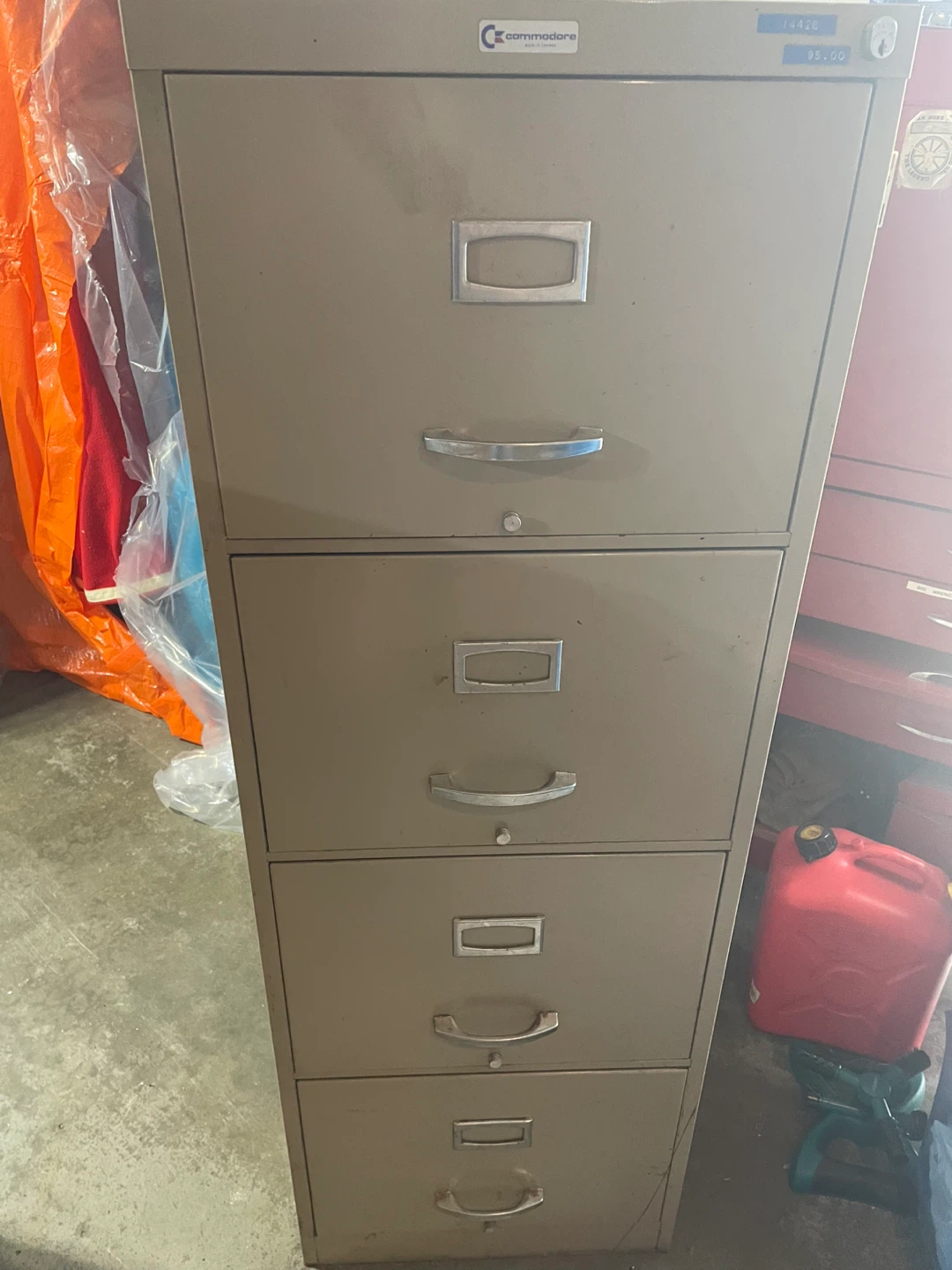 Commodore 4-Drawer Filing Cabinet