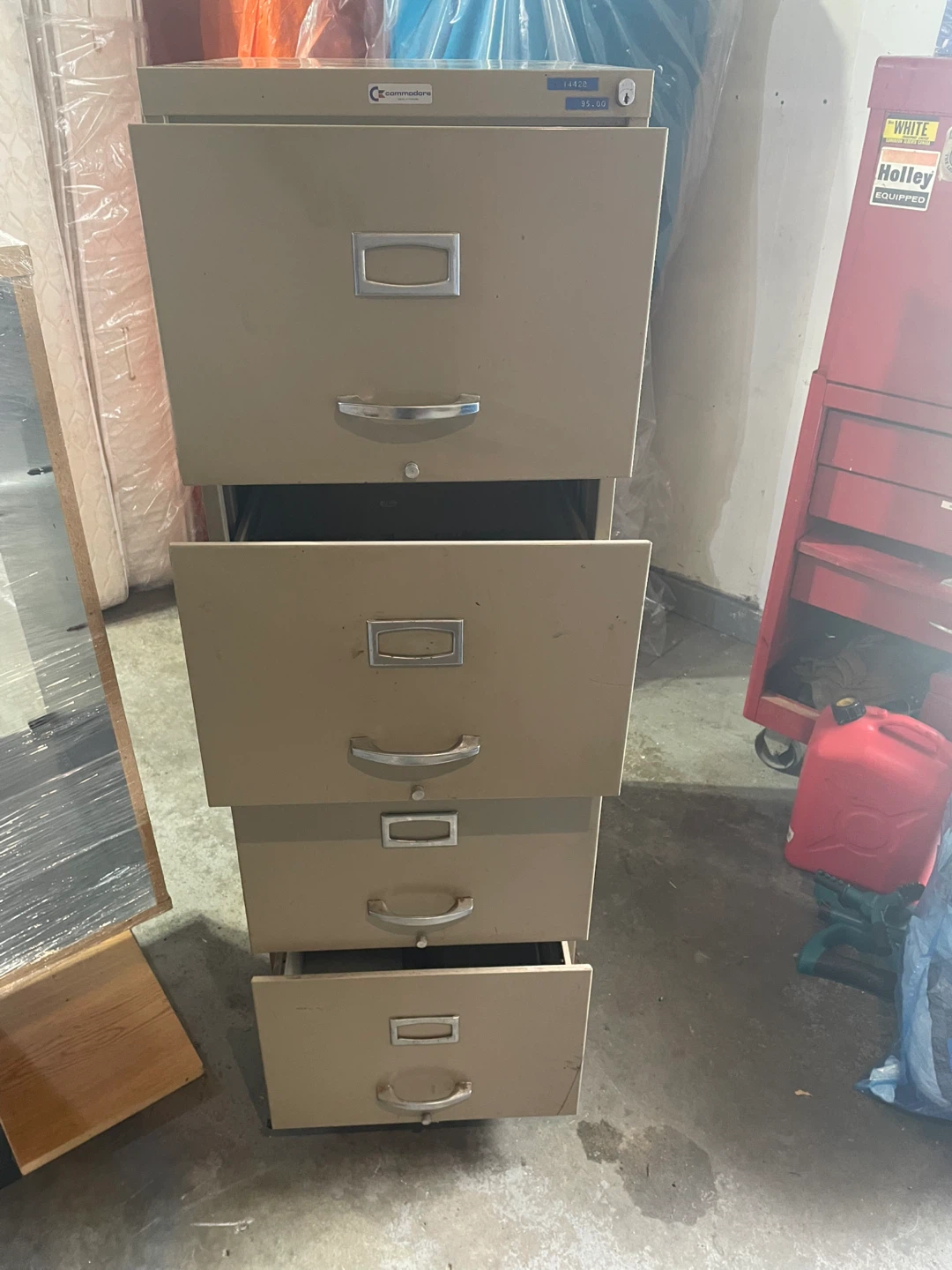 Commodore 4-Drawer Filing Cabinet - photo 2