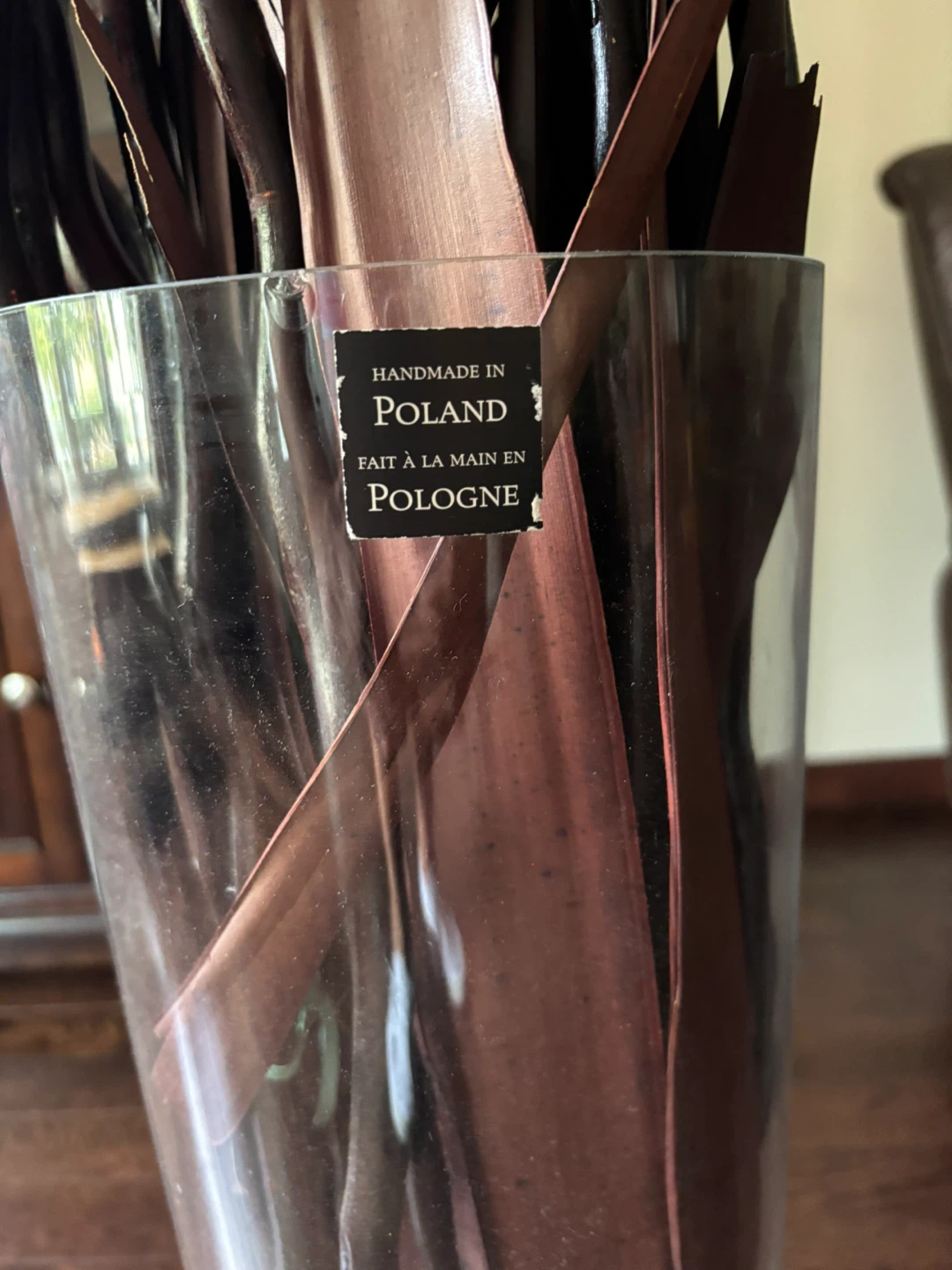 Glass Floor Vase - photo 3