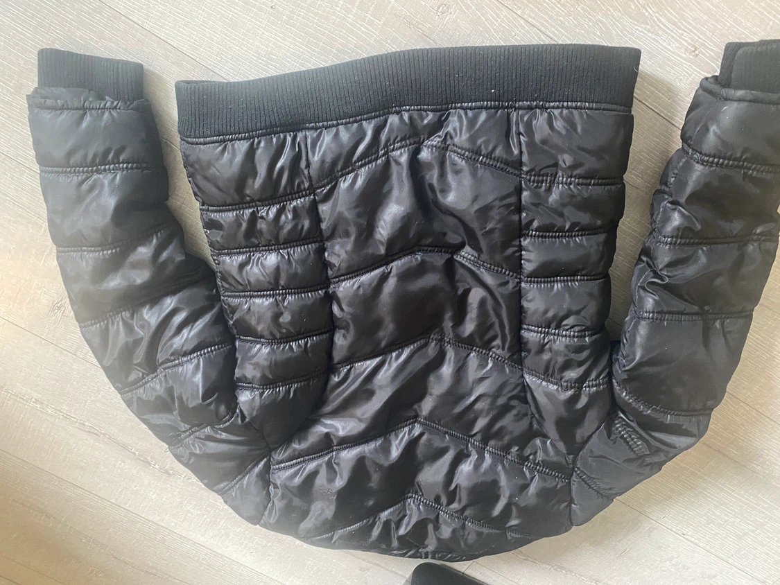 Justice Black Puffer Jacket - photo 2