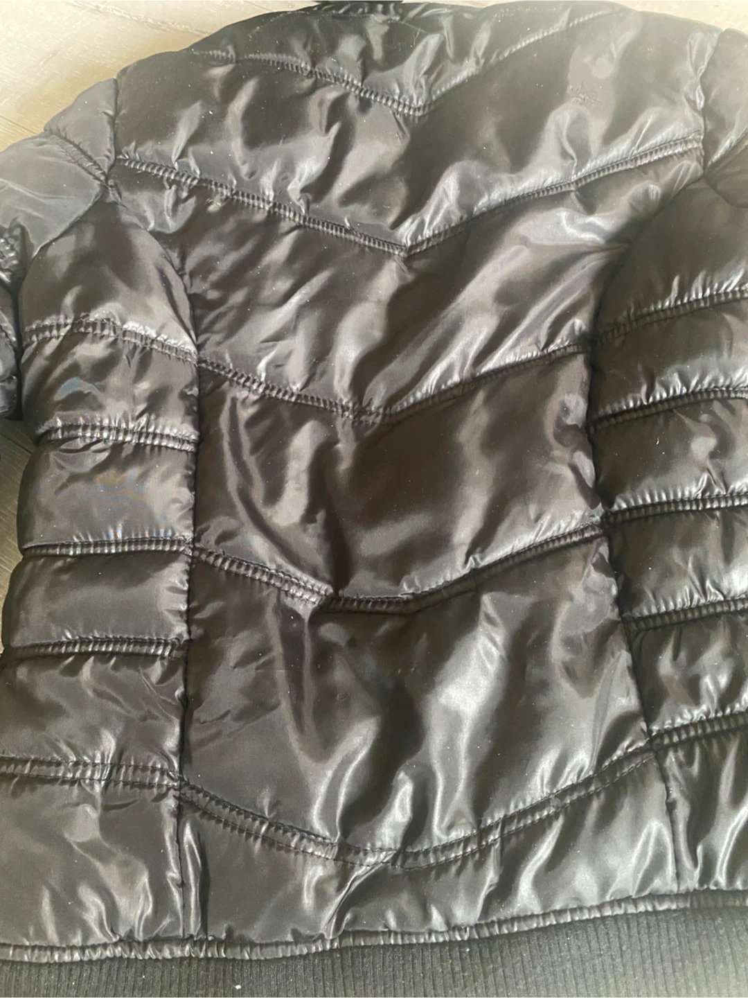 Justice Black Puffer Jacket - photo 3
