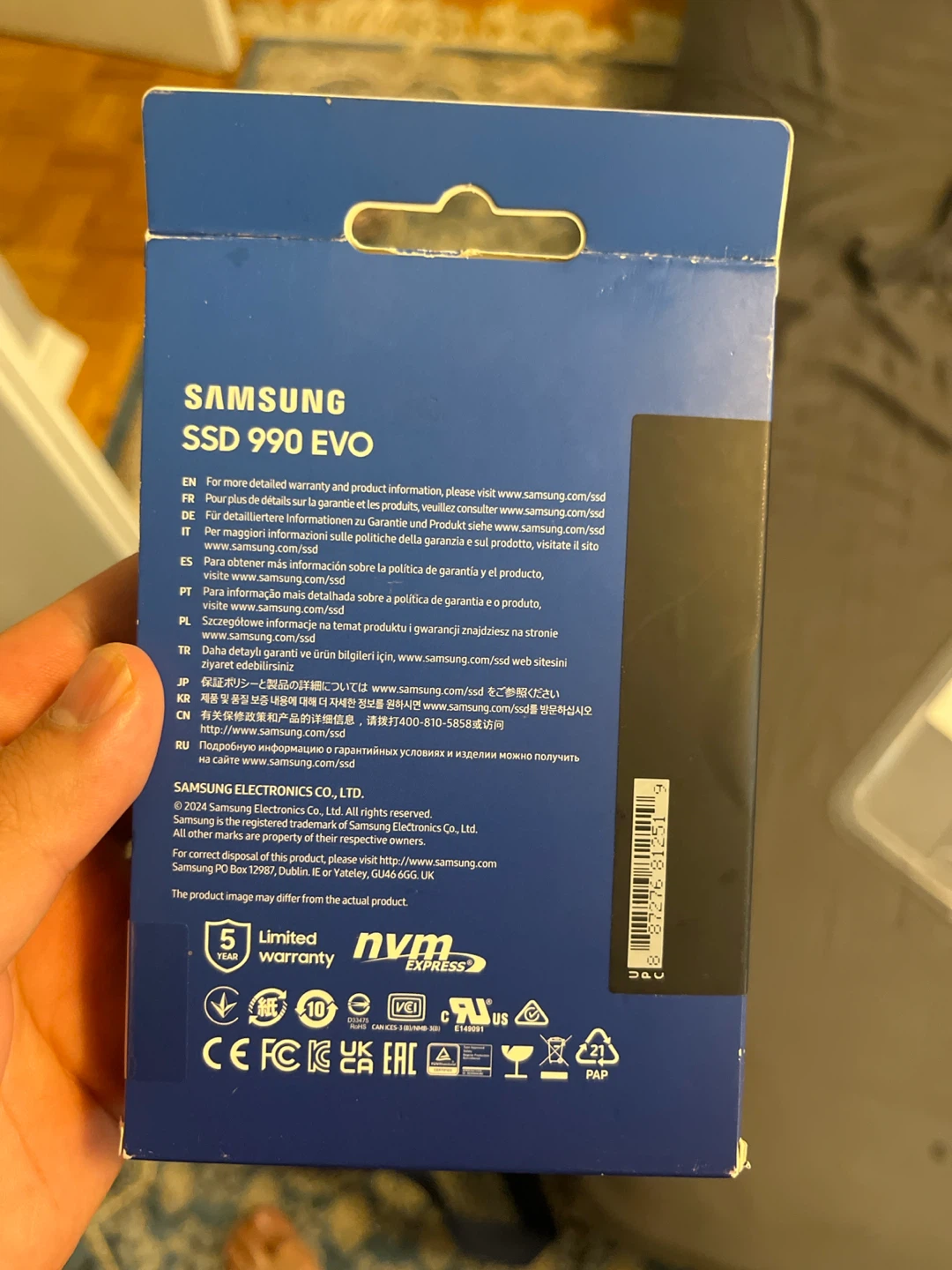 Samsung 990 EVO SSD 1TB NVMe M.2 - photo 2