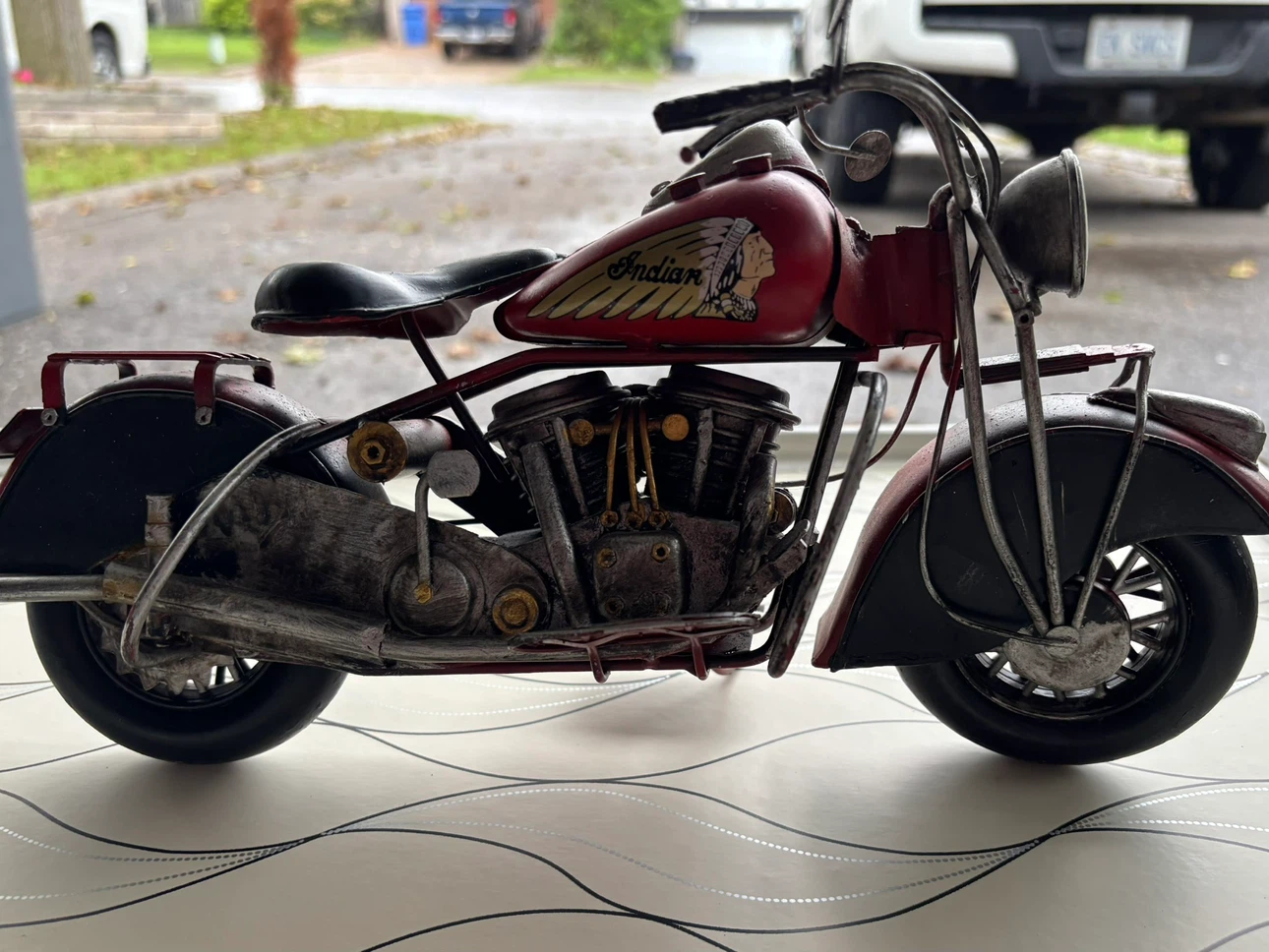 Indian Motorcycle Metal Model
