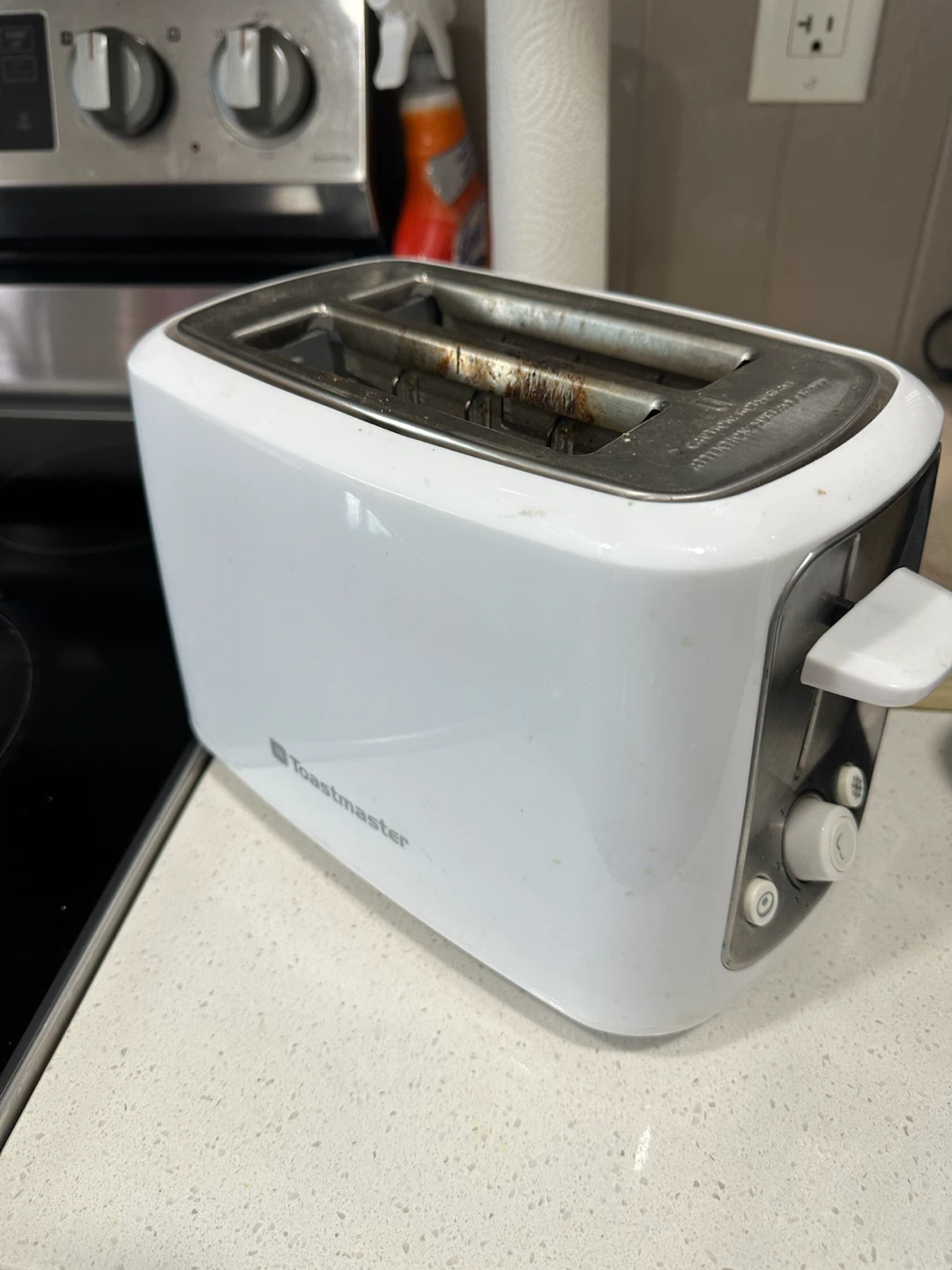 Toastmaster White 2-Slice Toaster - photo 2