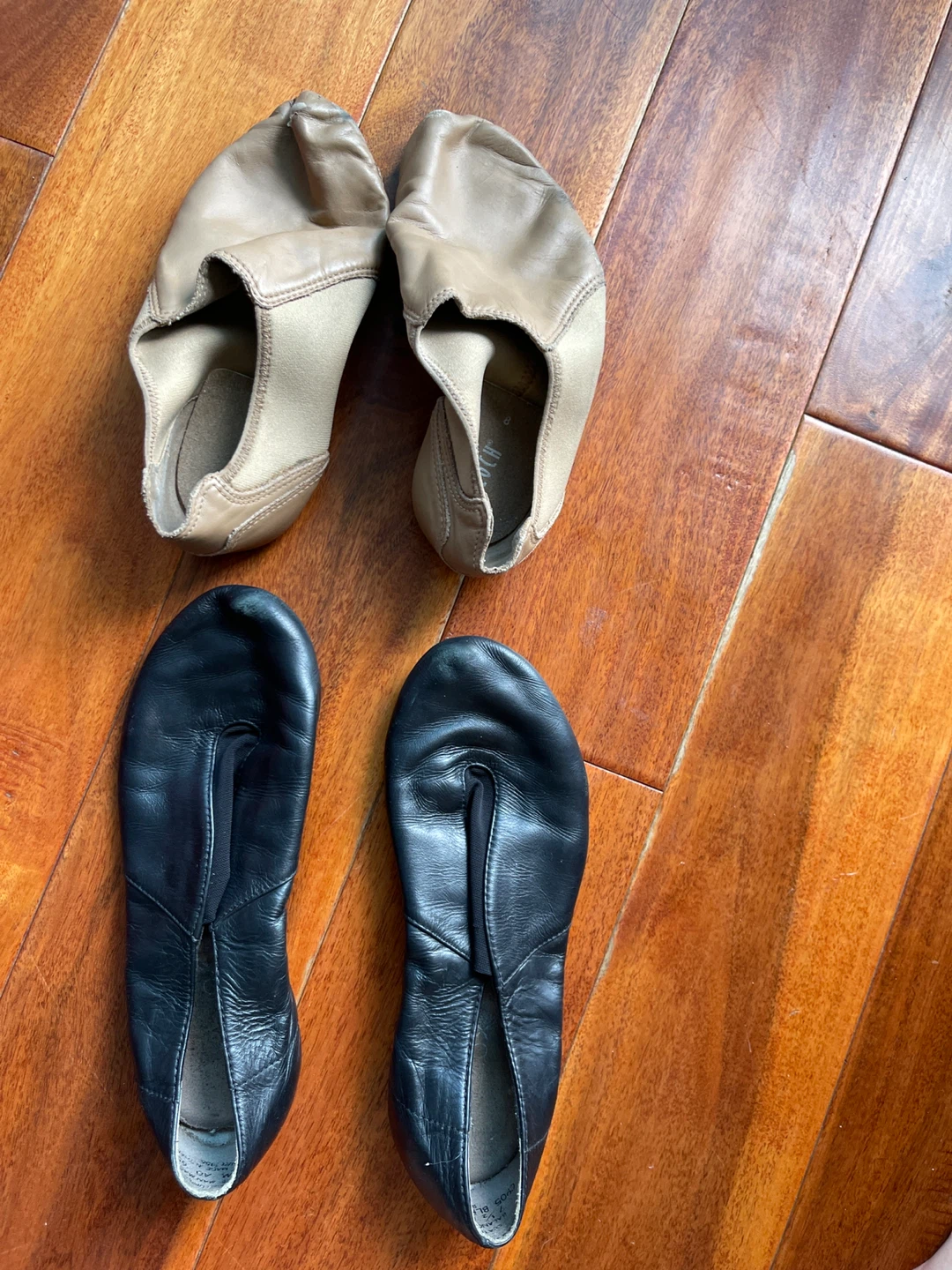 Two Pairs of Bloch Ballet Slippers