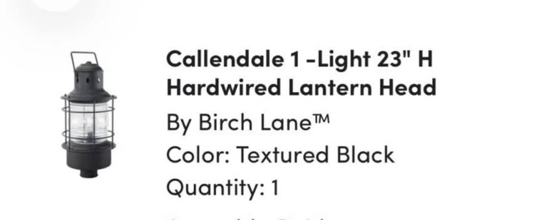 Modern farmhouse outdoor light - photo 2