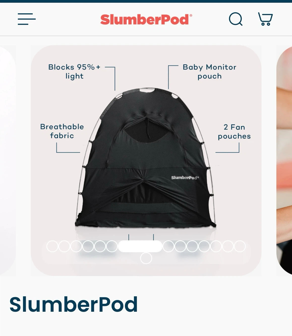 SlumberPod Portable Baby Sleep Tent