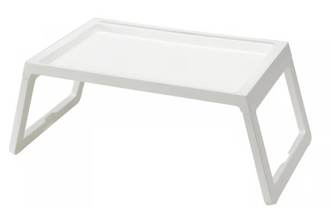 IKEA KLIPSK Bed Tray White