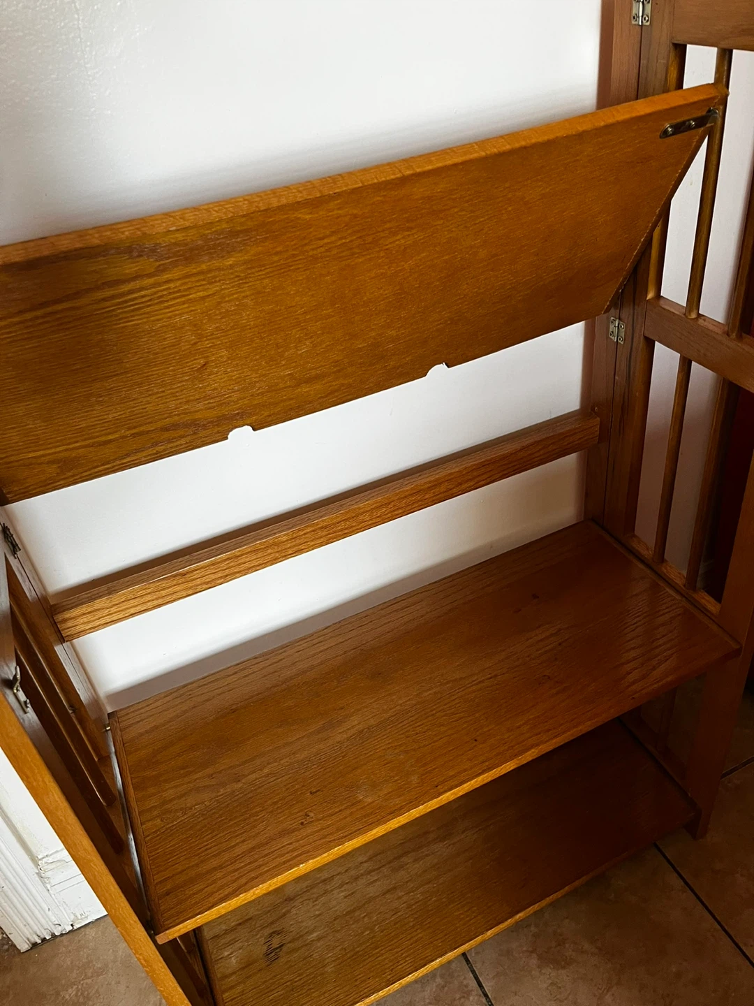 Wooden Folding Bookcase - photo 2