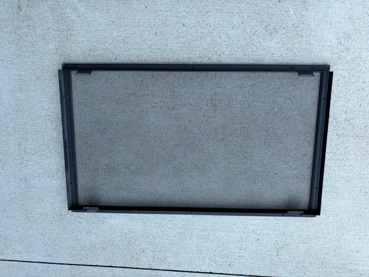Replacement window screen frame