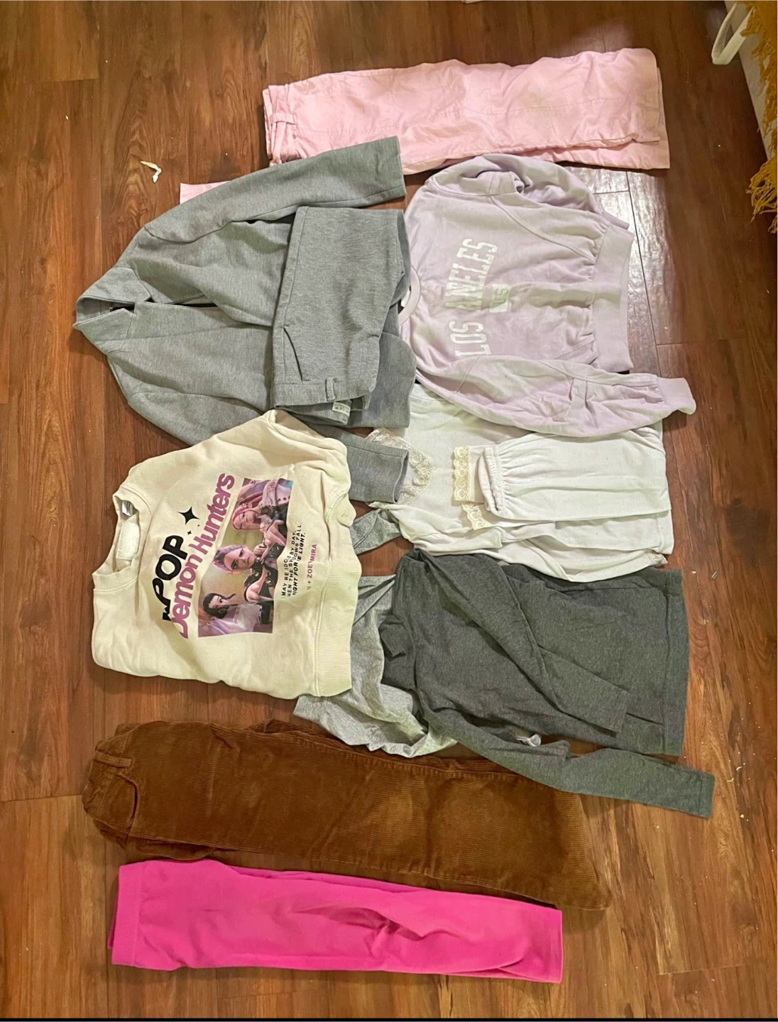 Bundle of Girls' Clothing and Fila Shoes - photo 2