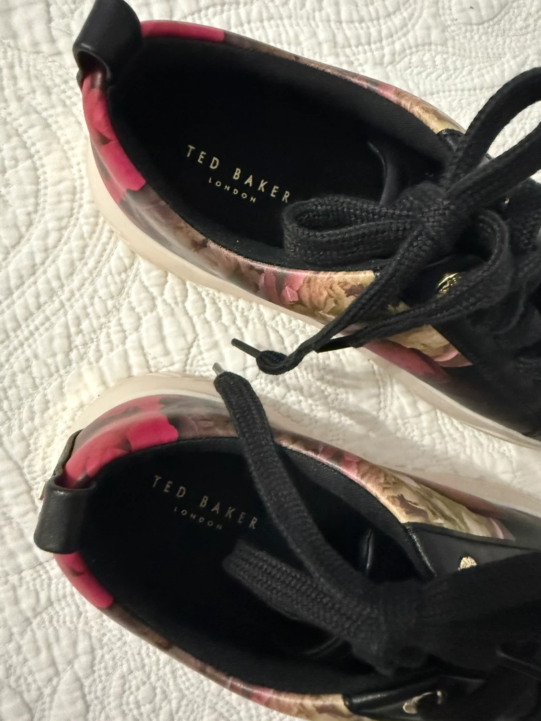 Ted Baker London Floral Sneakers Size 8.5 - photo 5