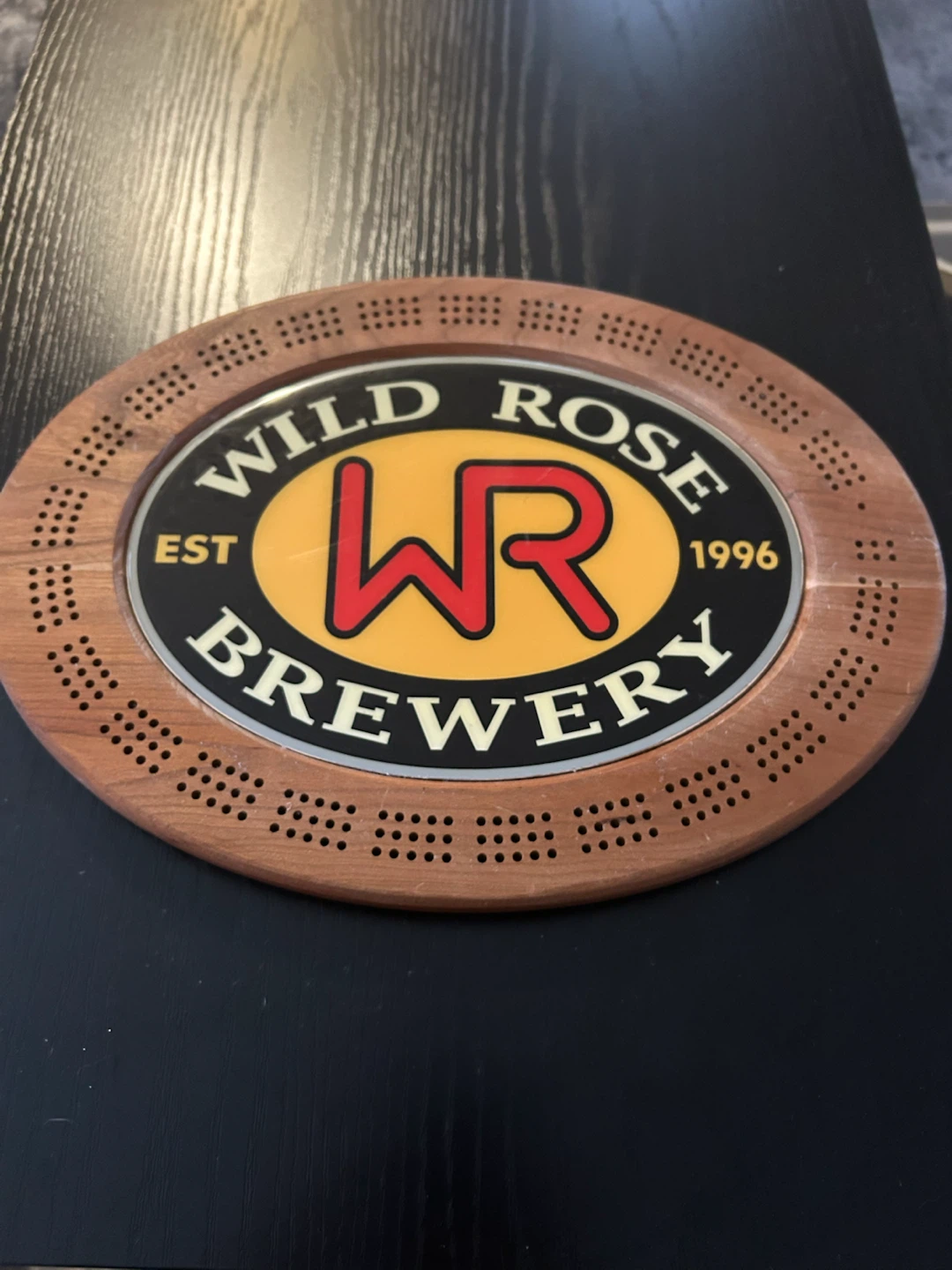 Wild Rose Brewery Cribbage Board