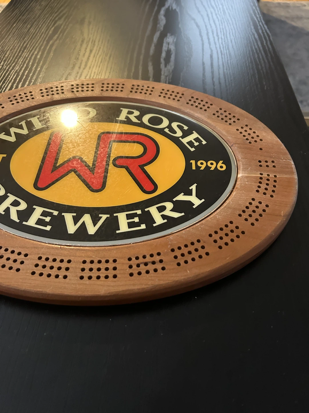 Wild Rose Brewery Cribbage Board - photo 3