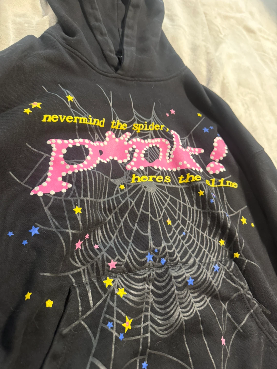SP5DER Black Hoodie - photo 2