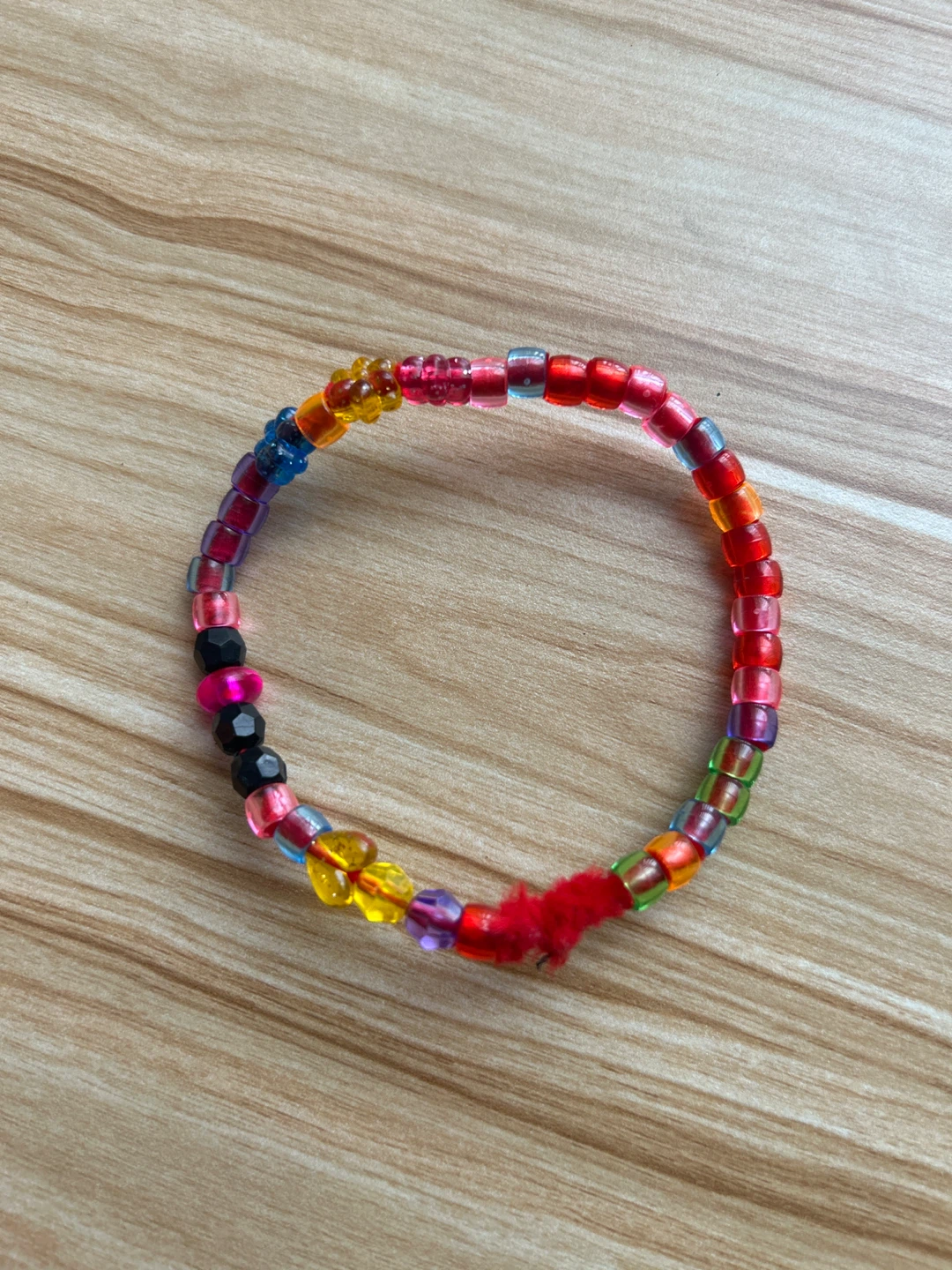 Multicoloured Beaded Bracelet