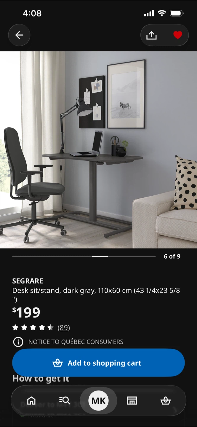 Adjustable Desk - Ikea - photo 4