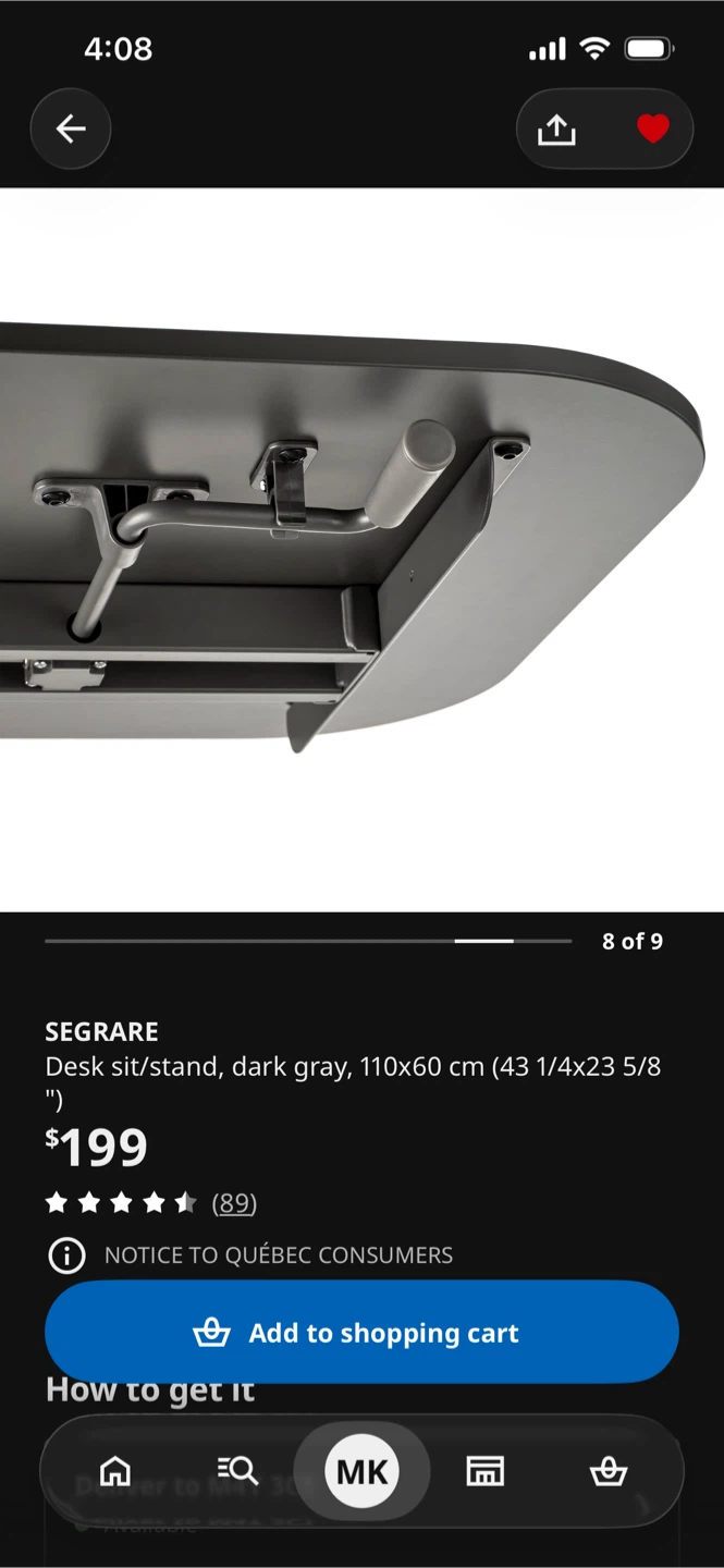 Adjustable Desk - Ikea - photo 5