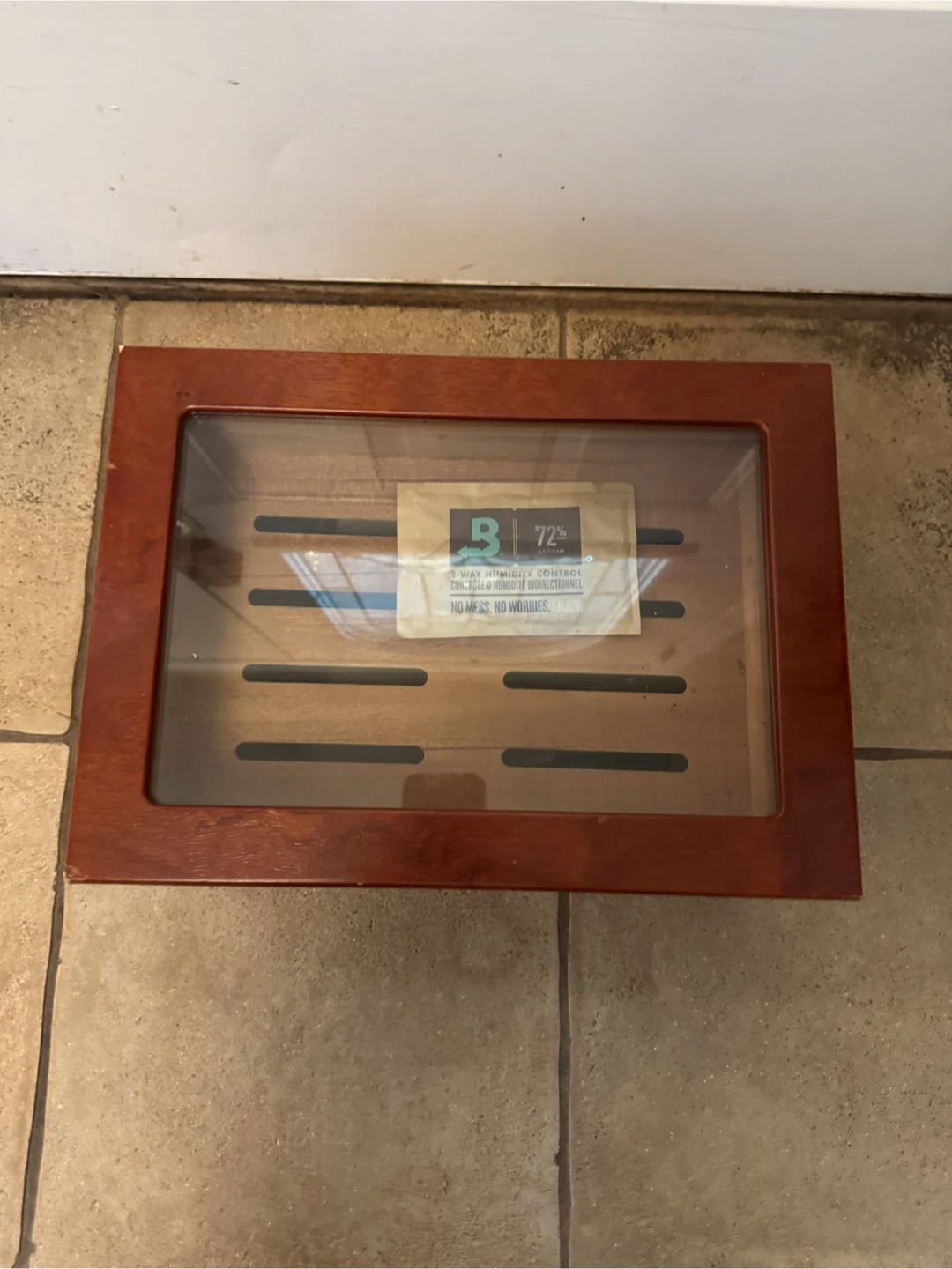 Wooden Humidor with Hygrometer - photo 2
