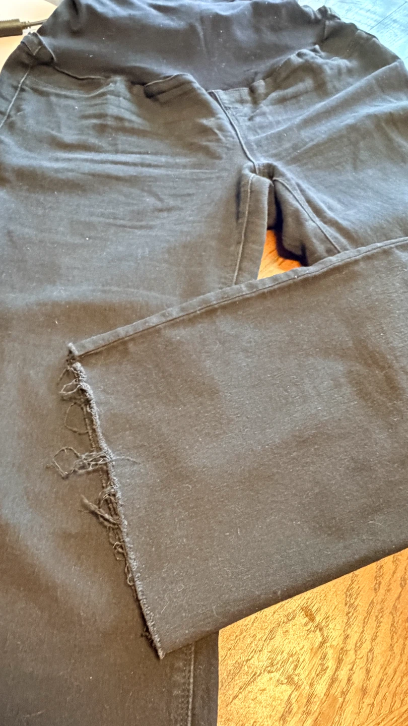1822 Denim Black Maternity Jeans Size 14/32 - photo 3