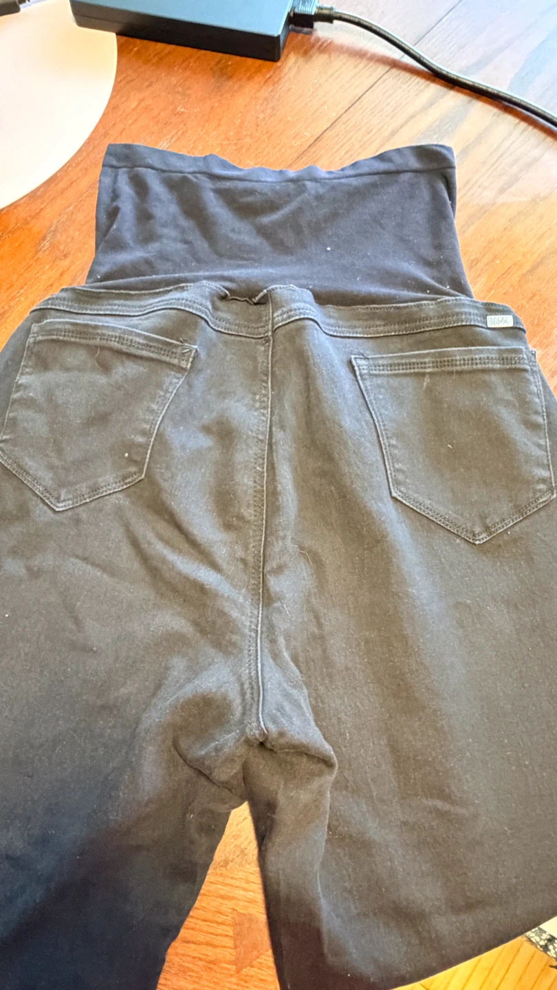 1822 Denim Black Maternity Jeans Size 14/32 - photo 5