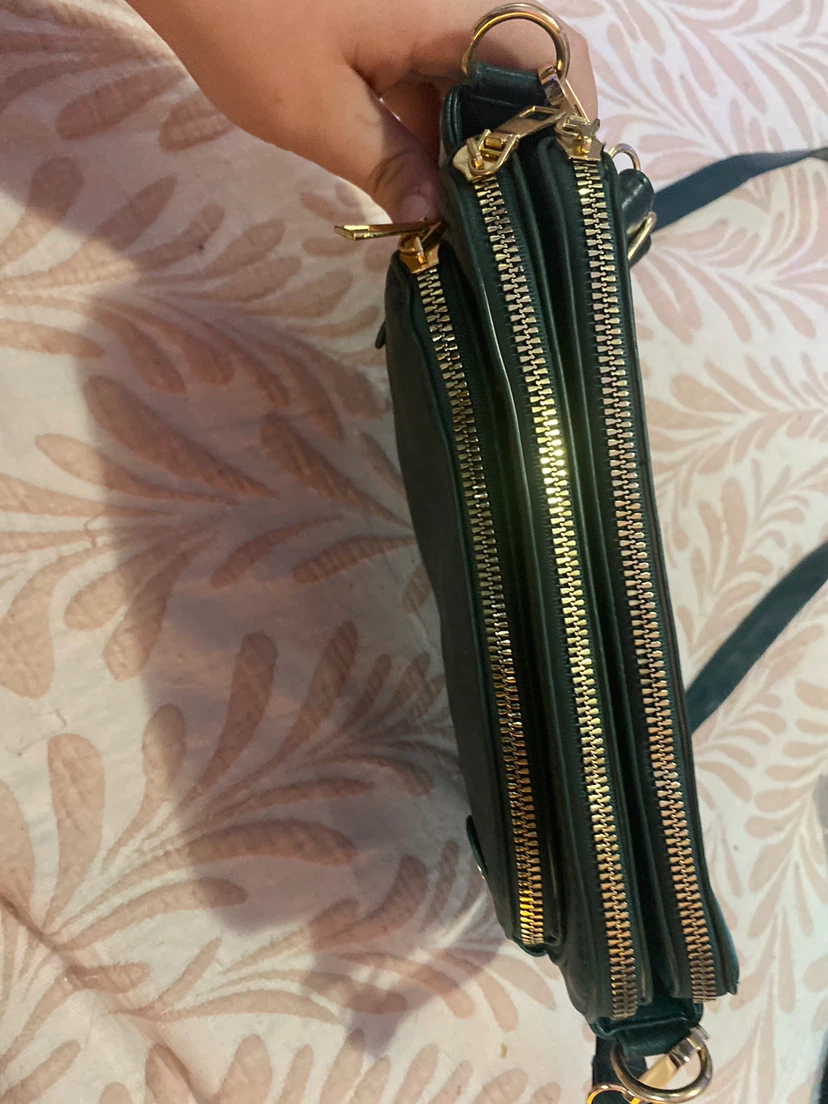 Dark Green Crossbody Bag - photo 2