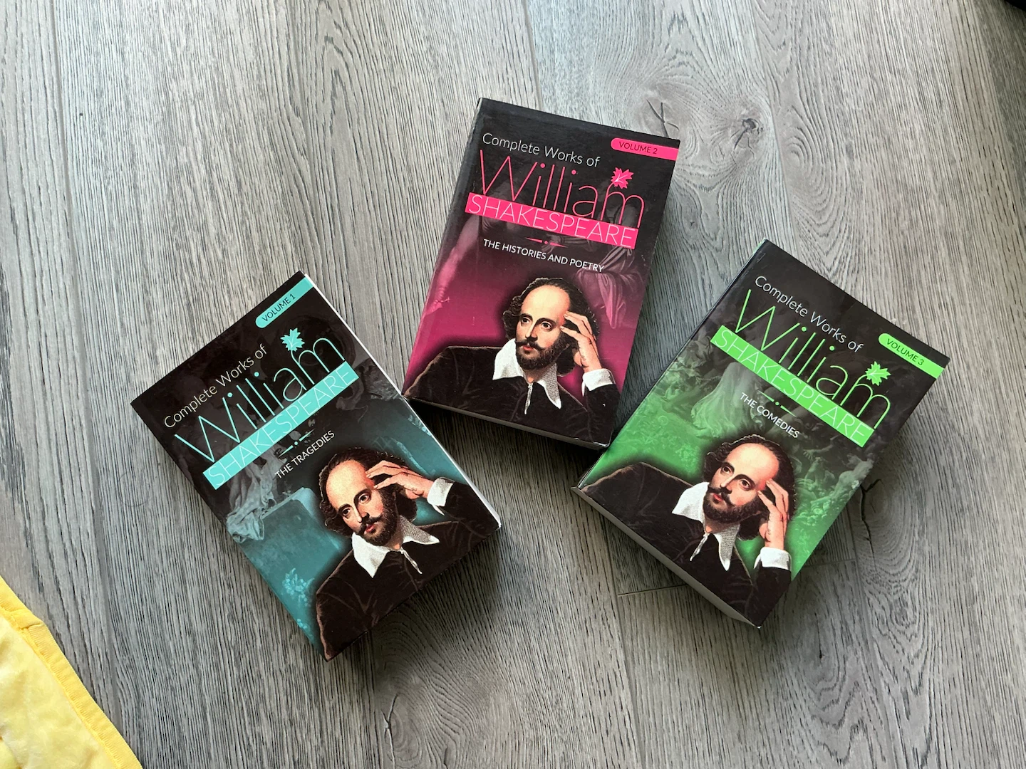 Complete Works of William Shakespeare Volumes 1-3