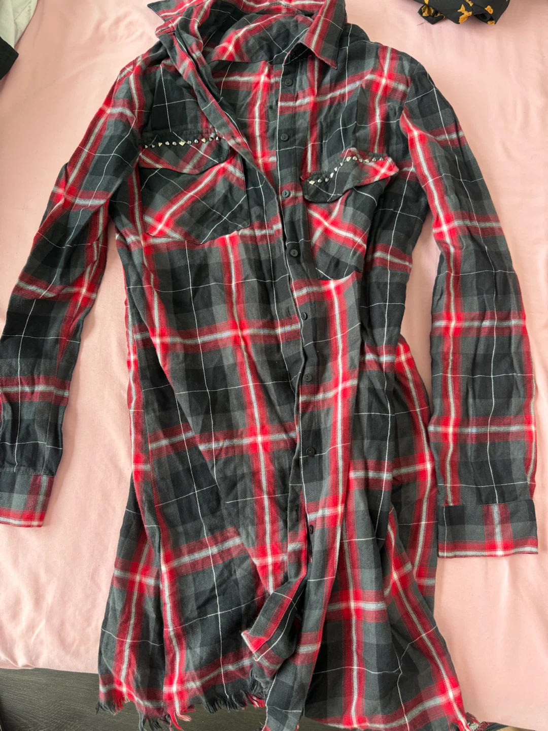 Zara Woman Plaid dress
