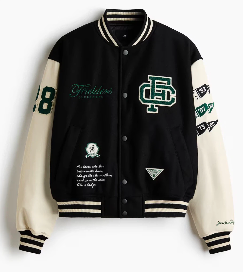 H&M Varsity Bomber Jacket