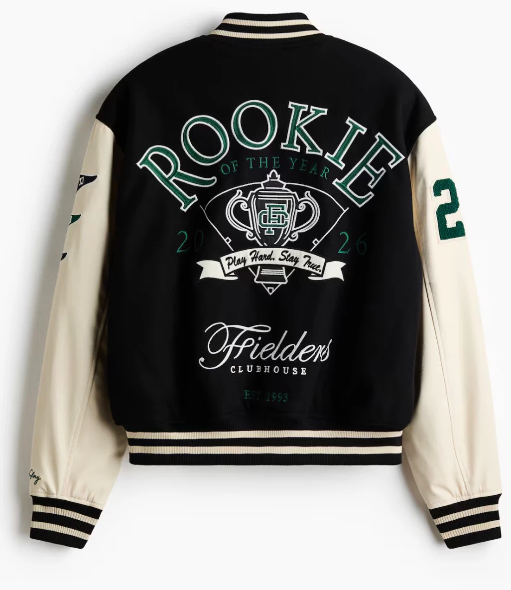H&M Varsity Bomber Jacket - photo 3
