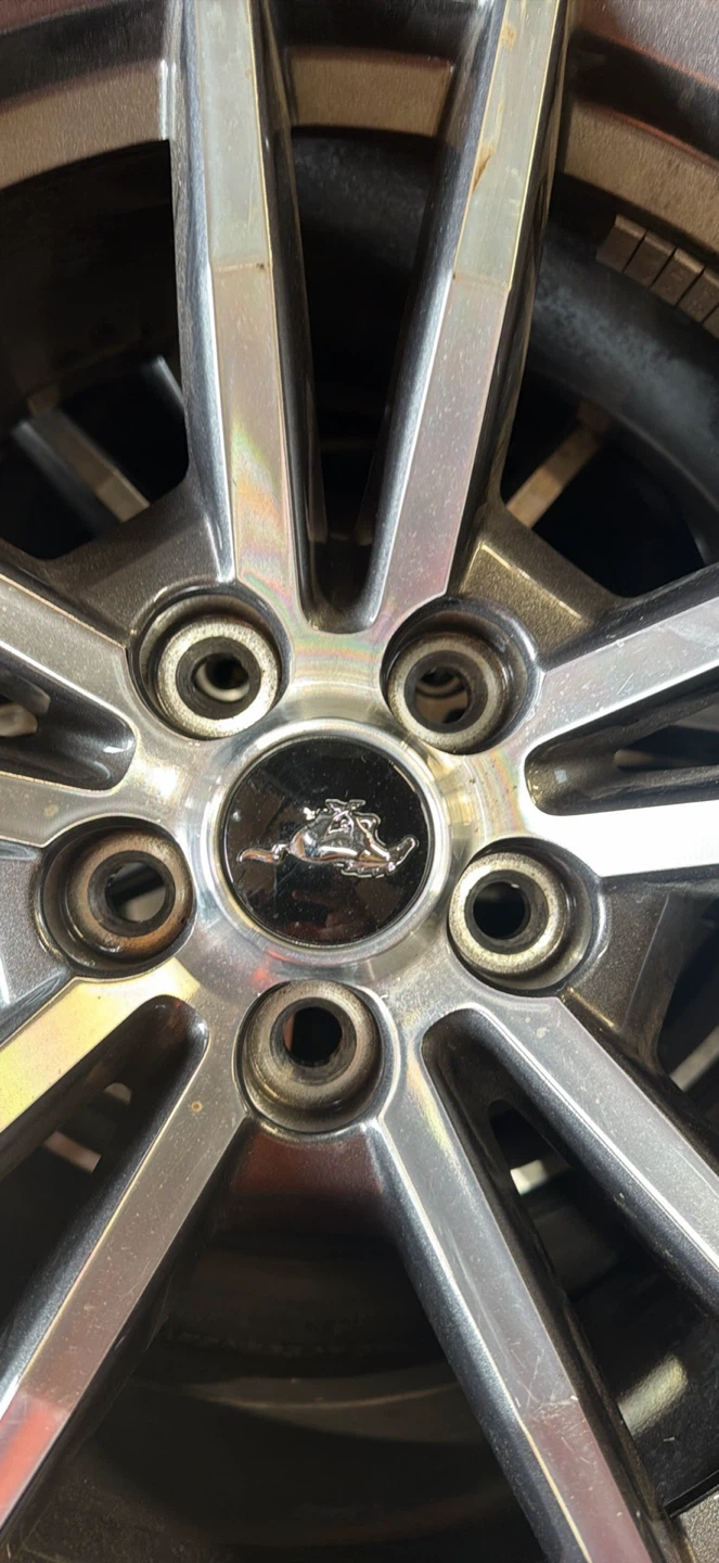 Set of 4 Mustang Wheels with Pirelli Tires