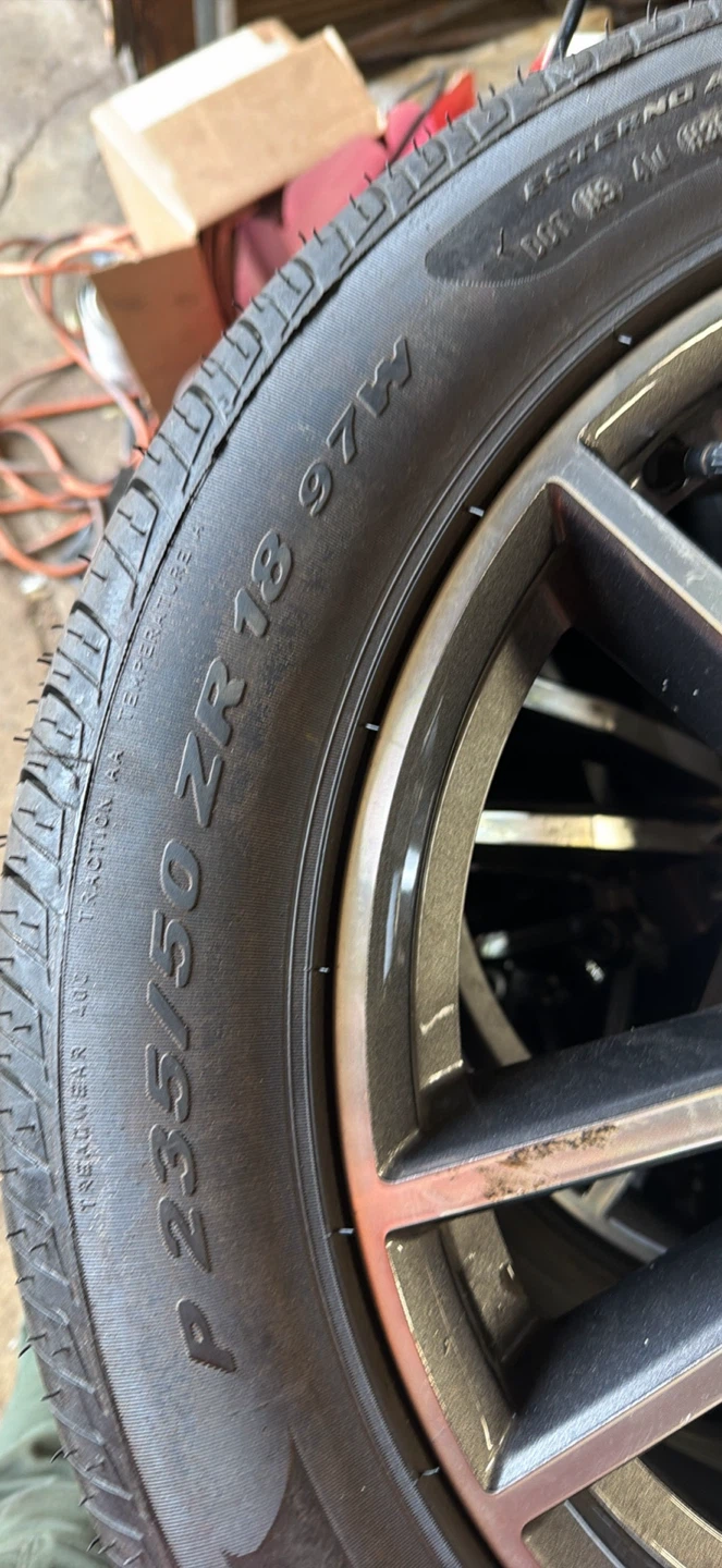 Set of 4 Mustang Wheels with Pirelli Tires - photo 2