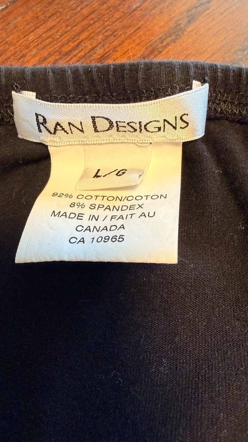 Ran Designs Black maternity Leggings L/G - photo 3