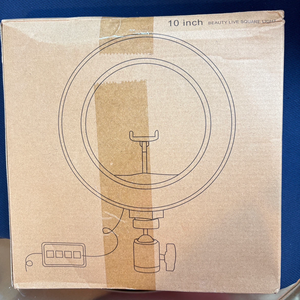 10 inch Beauty Live Square Light Ring Light - photo 4