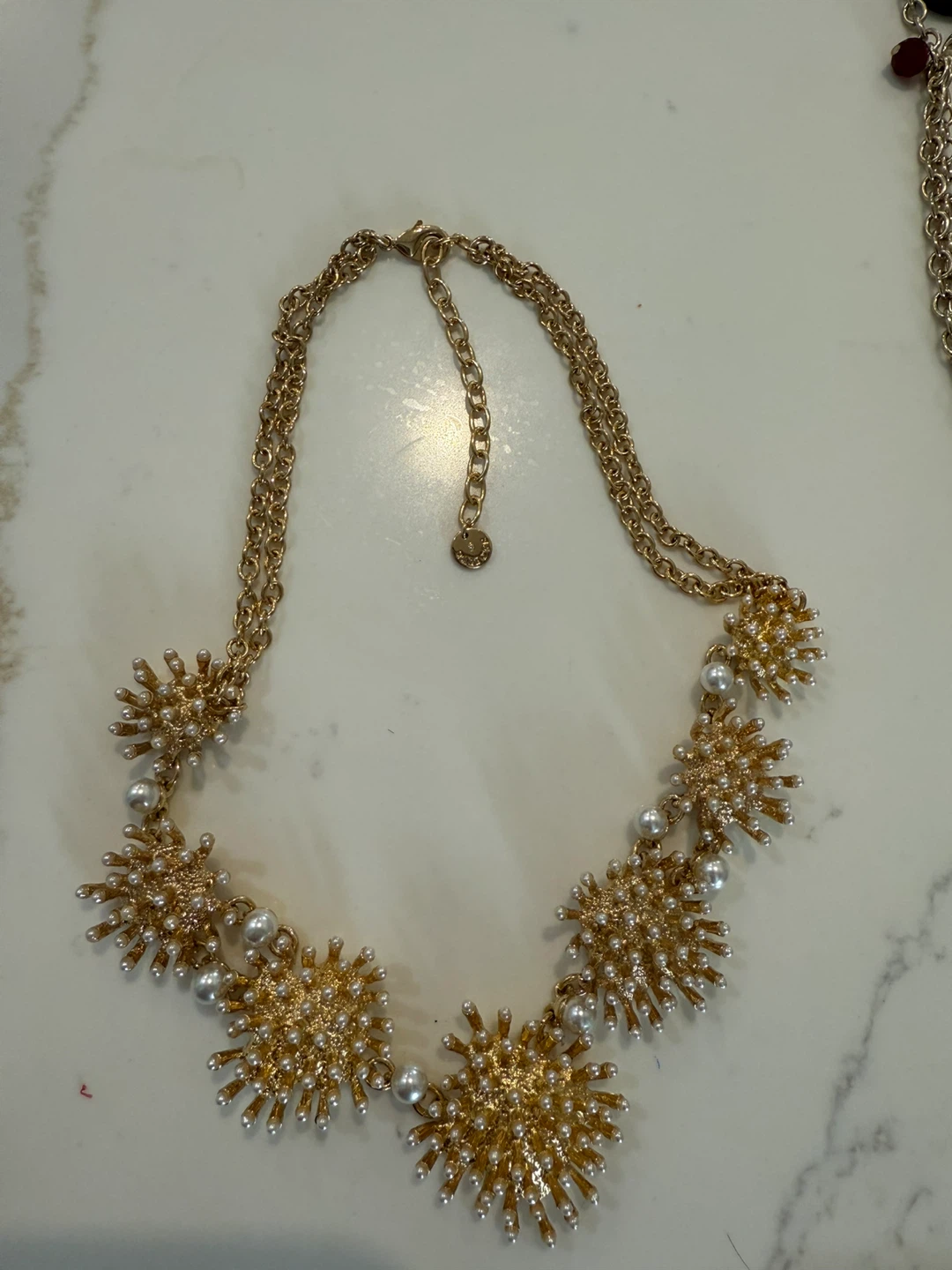 J.Crew Starburst Statement Necklace