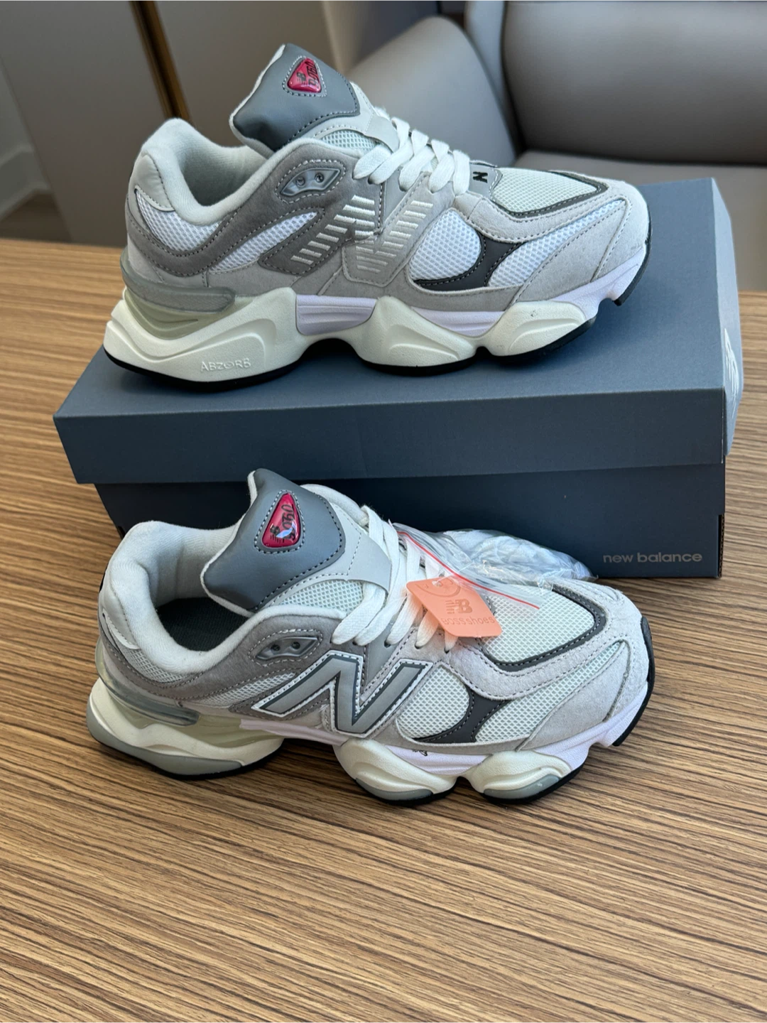 Bottes New Balance 9060 Gris - photo 4