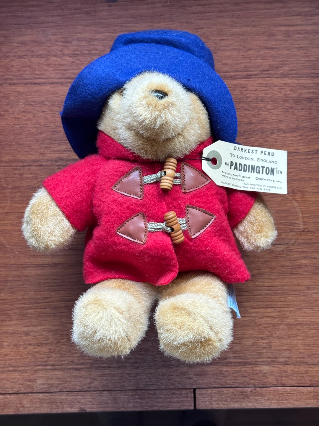 Vintage 6”-7” Paddington Bear Plush Toy - photo 2