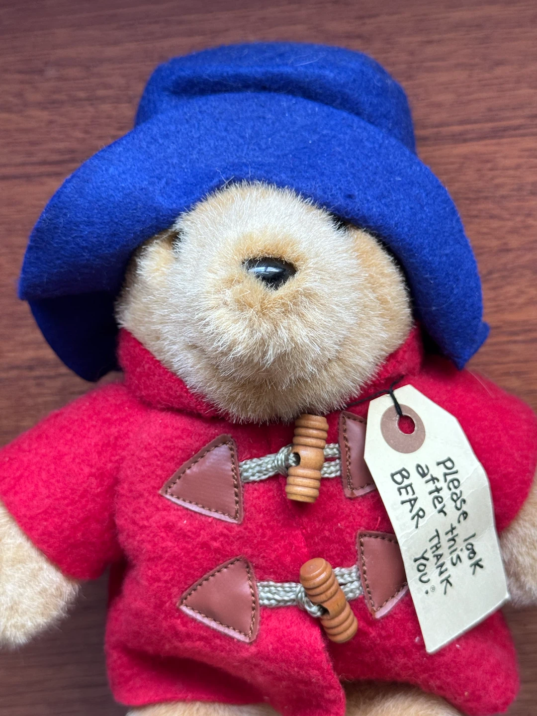 Vintage 6”-7” Paddington Bear Plush Toy - photo 4