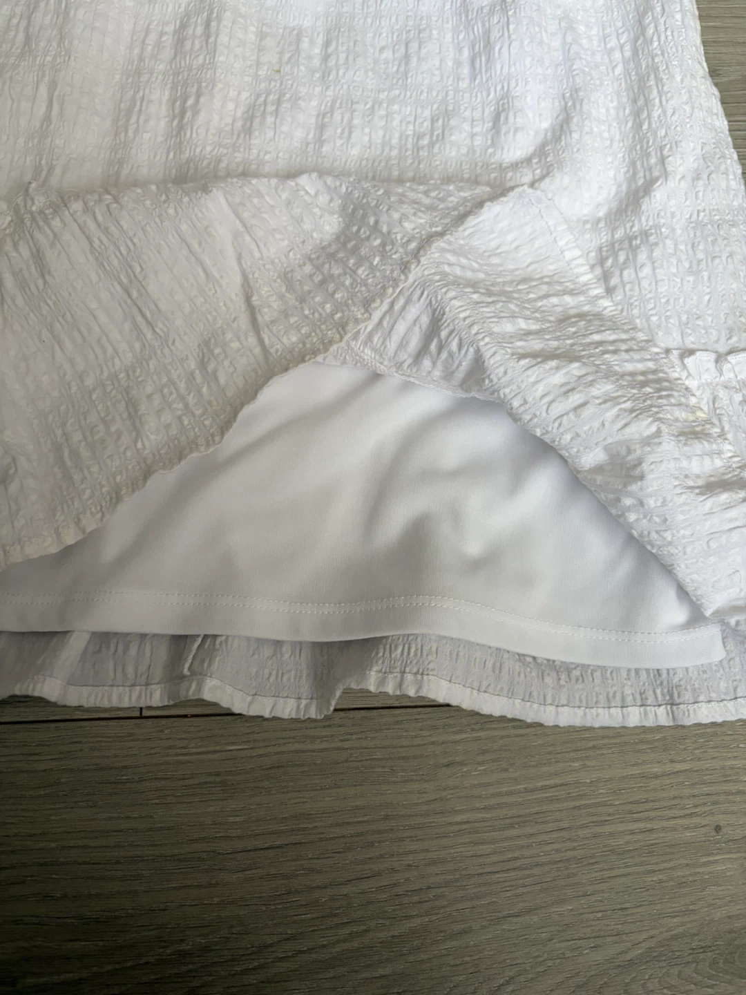 White Smocked Sundress - photo 4