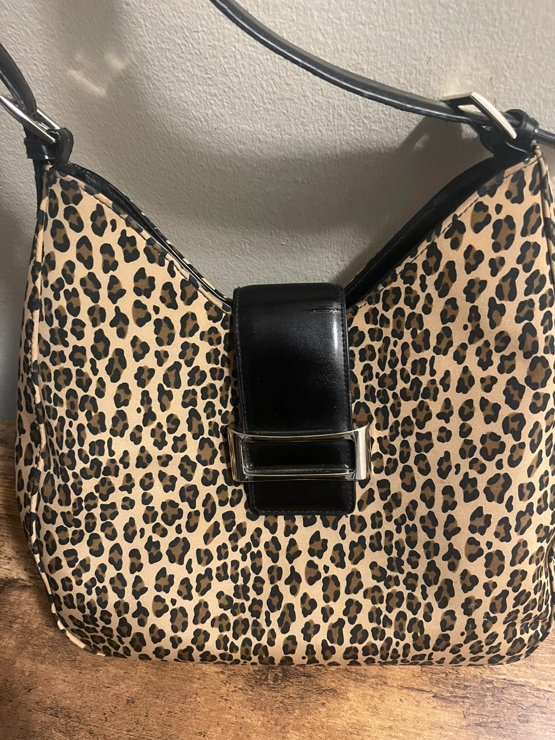 Leopard Print Shoulder Bag
