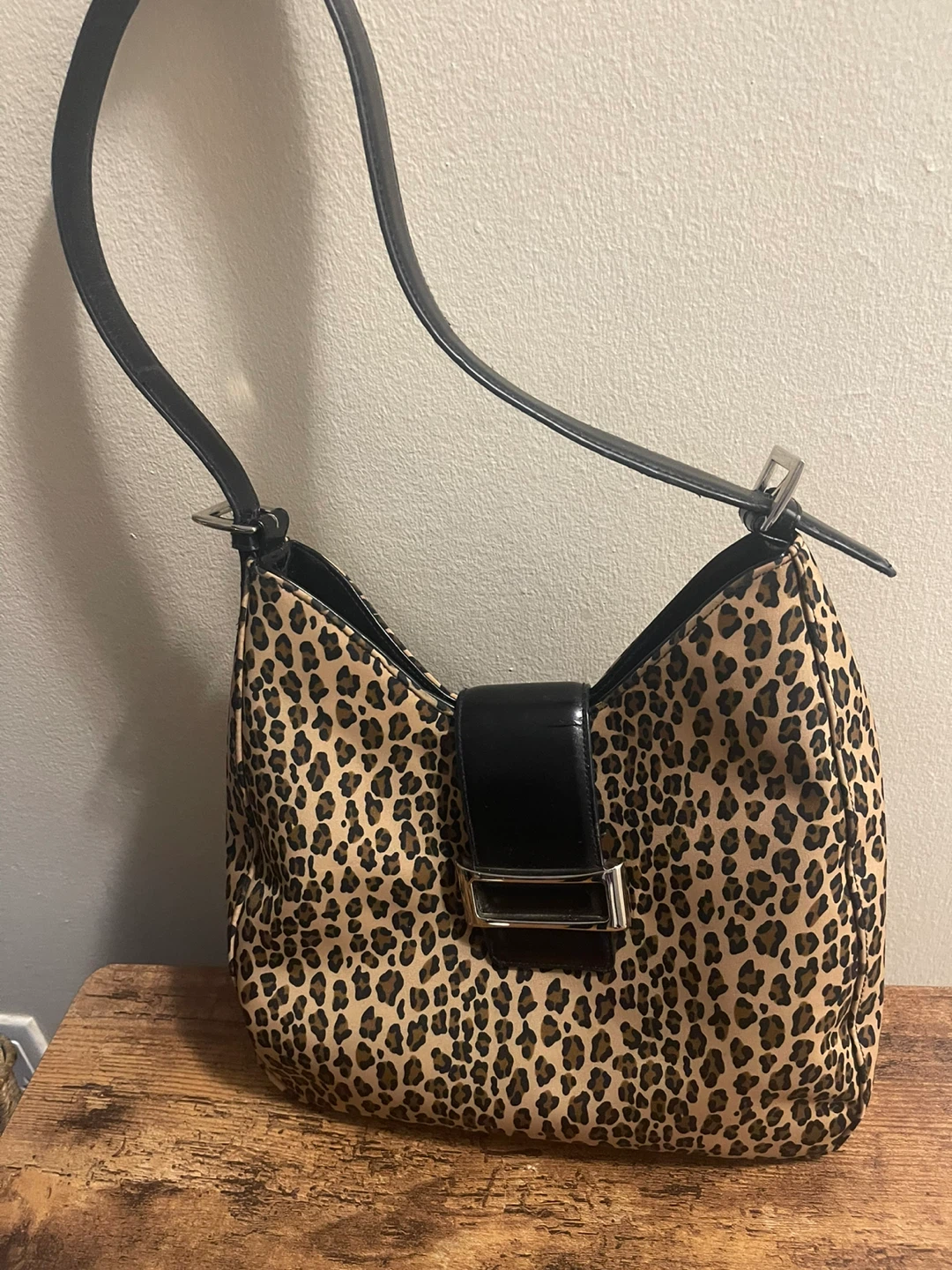 Leopard Print Shoulder Bag - photo 2