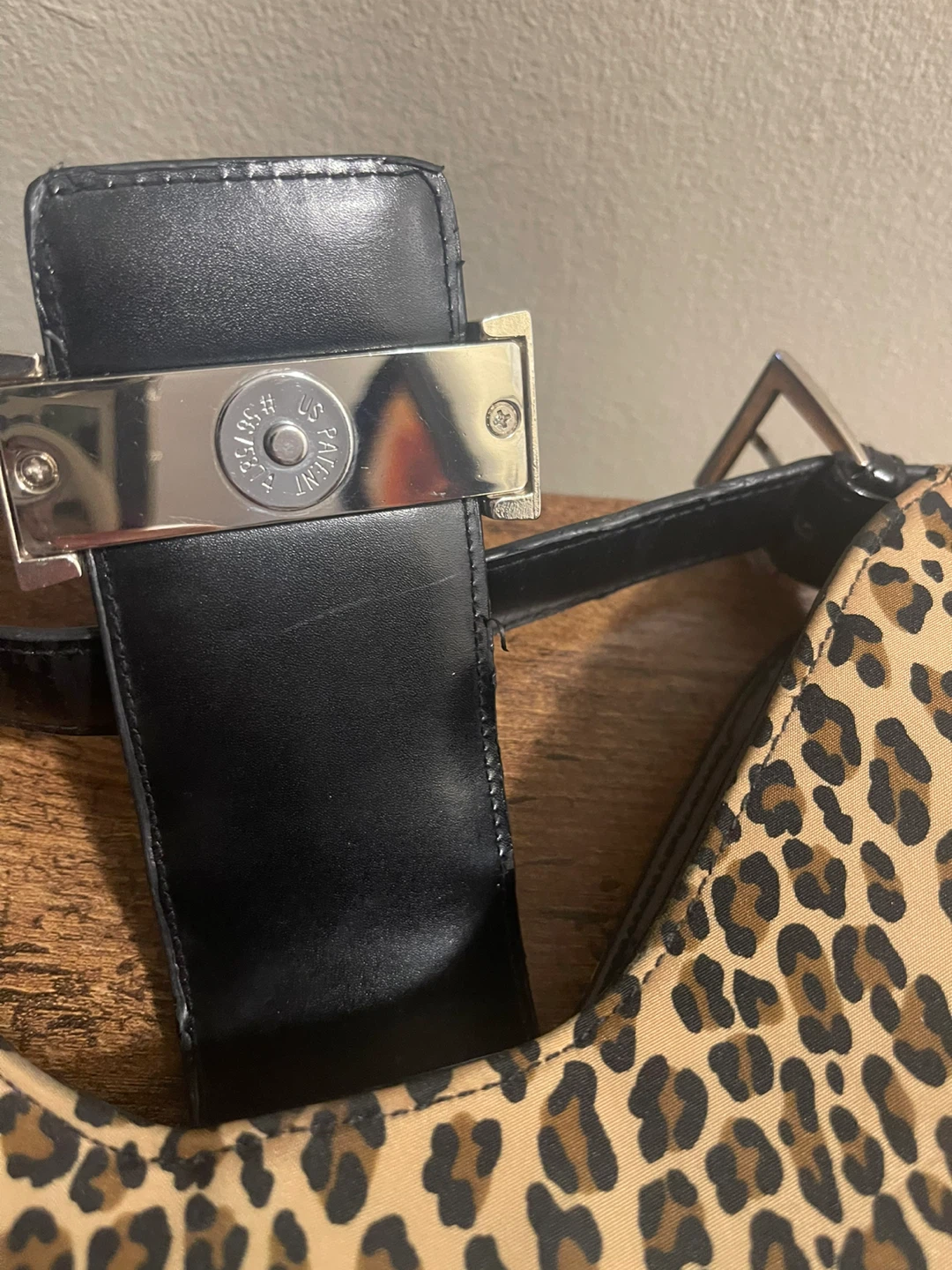 Leopard Print Shoulder Bag - photo 4