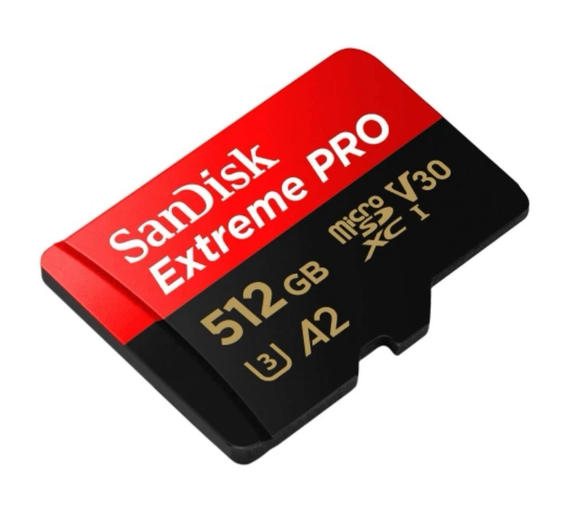 SanDisk Extreme PRO 512GB microSDXC Card with Adapter