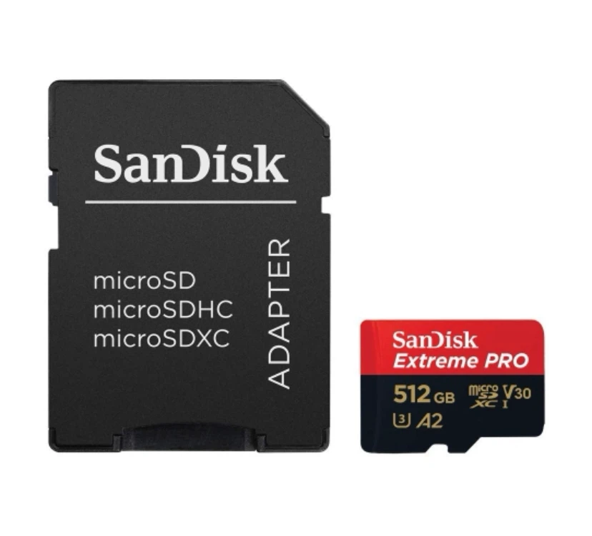 SanDisk Extreme PRO 512GB microSDXC Card with Adapter - photo 2